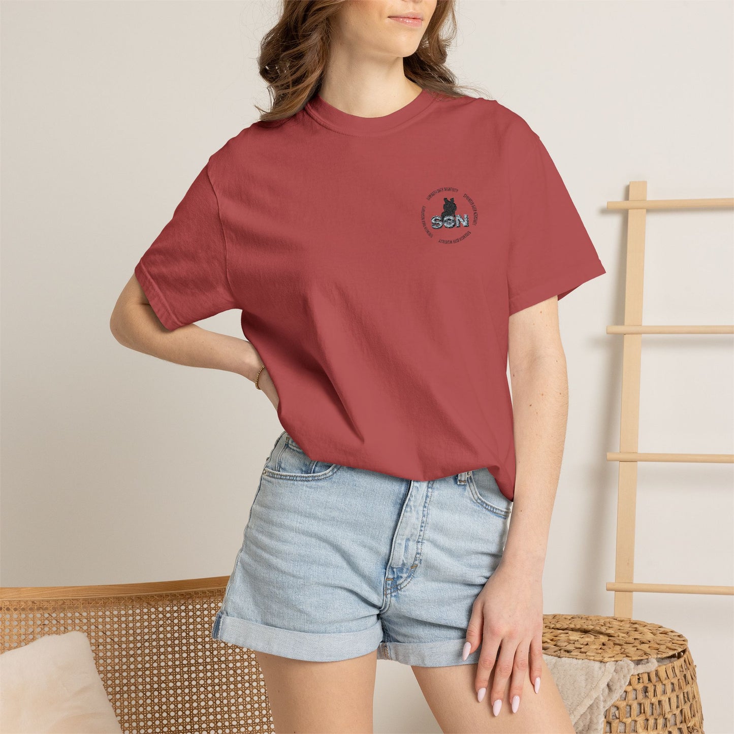 T-Shirt — "Rescue Paw" Small Chest Logo Tee