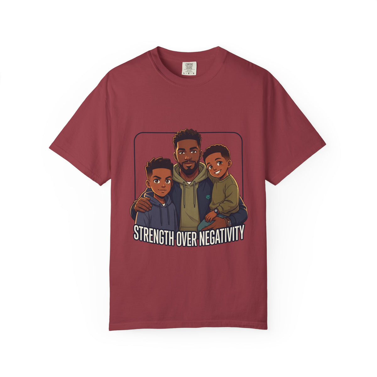 Strength Over Negativity T-Shirt — Father & Sons Inspirational Tee