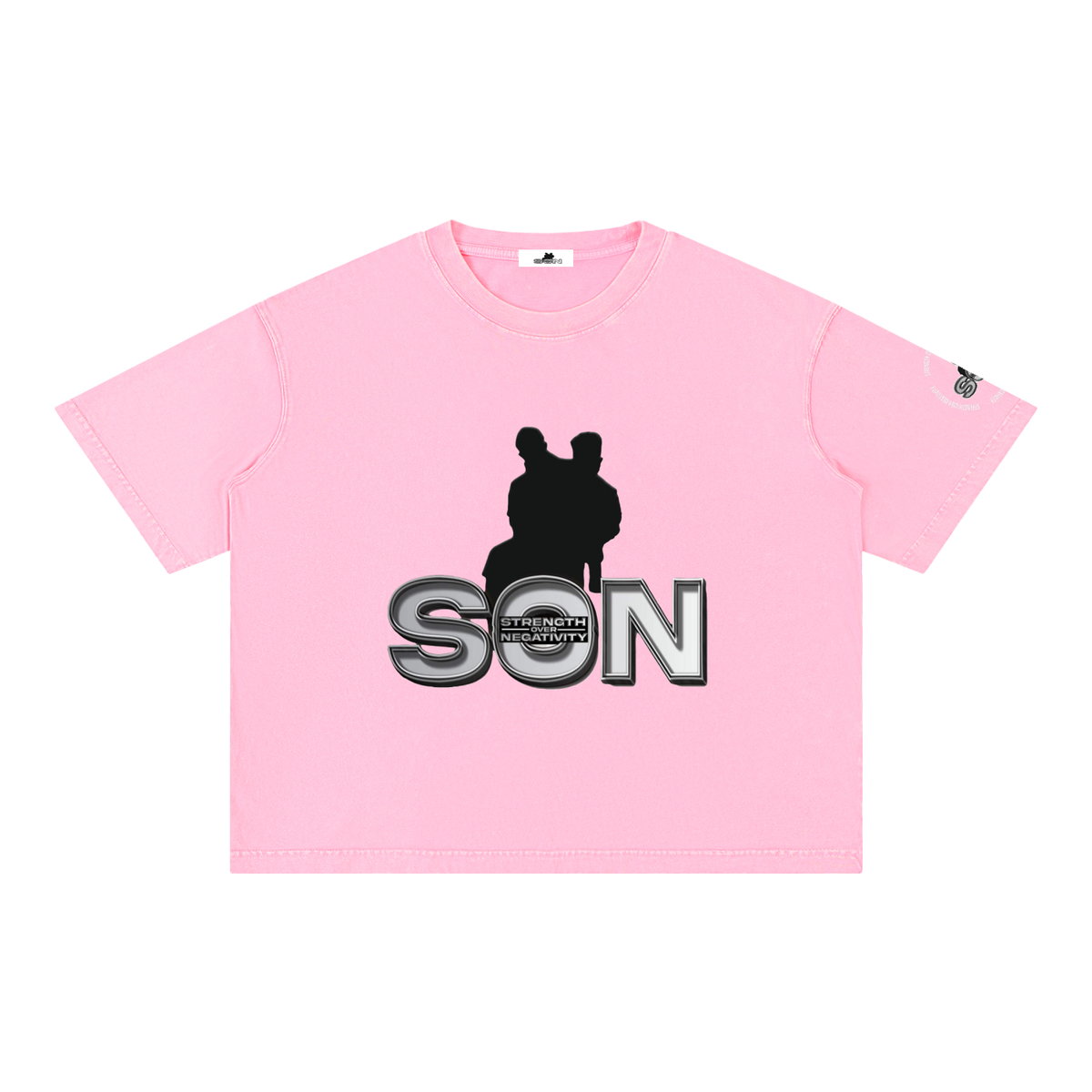 Mineral Wash Boxy Cotton T-Shirt