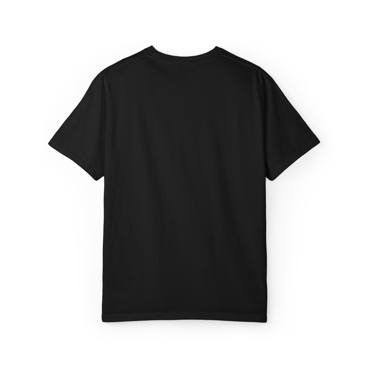 Cat Silhouette Floral Pocket T-Shirt