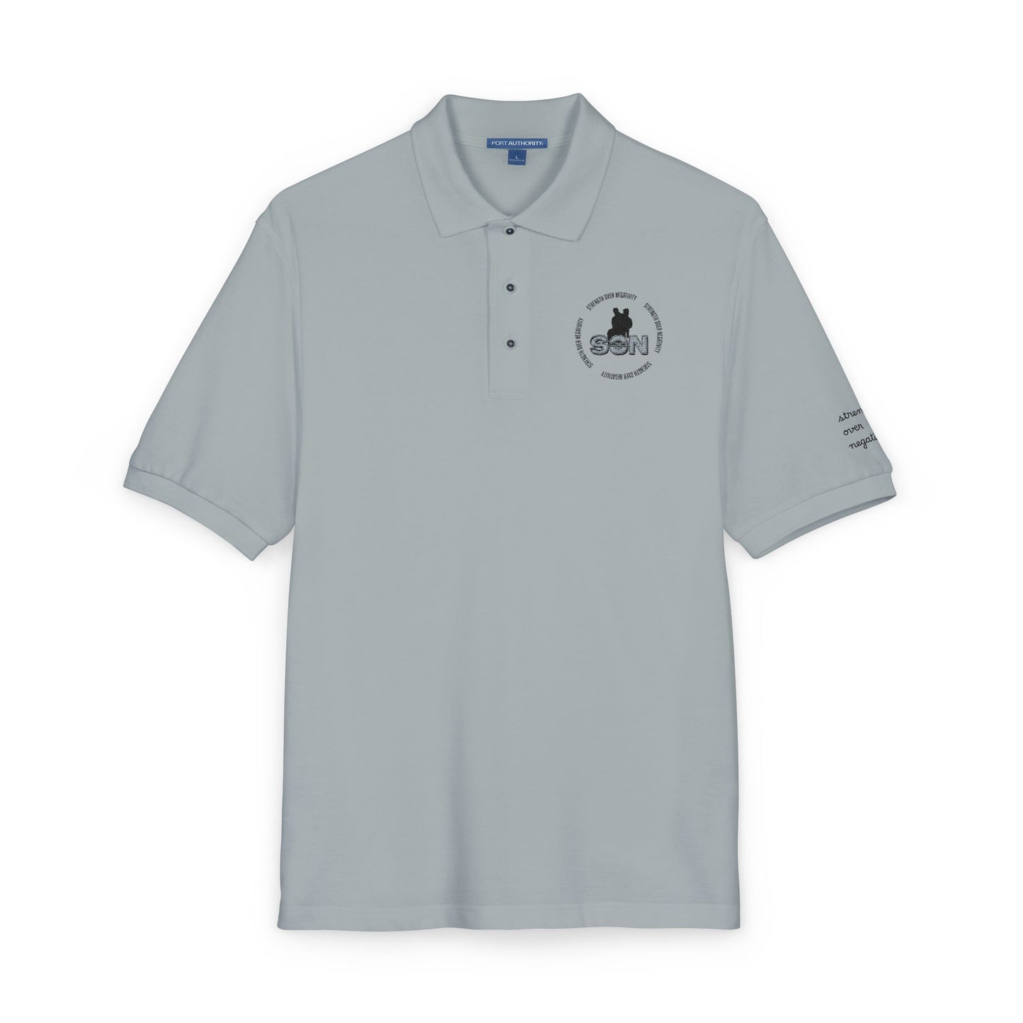 Embroidered 'Sea Captain' Logo Polo Shirt — Nautical Embroidery, Lightweight Men's & Women's Polo