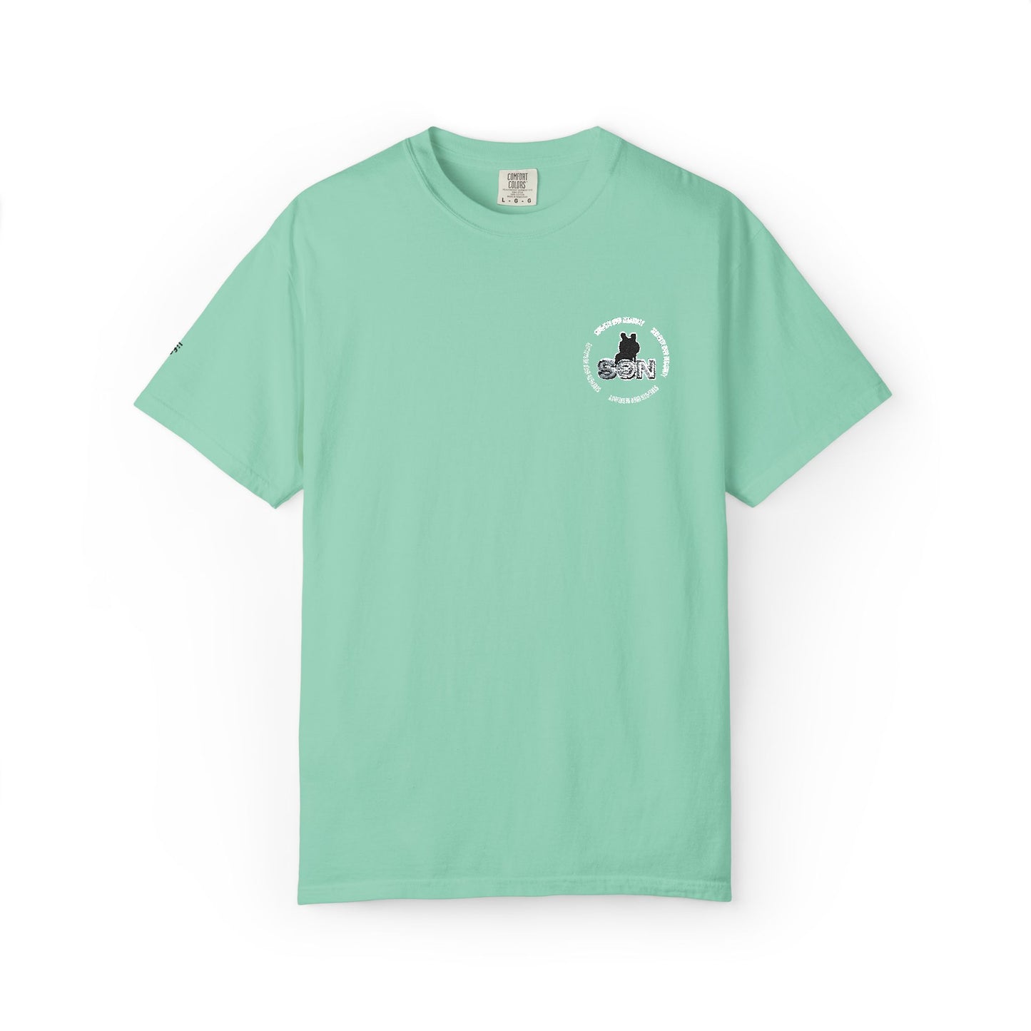 Forest Fox Pocket Tee — White Graphic T-Shirt