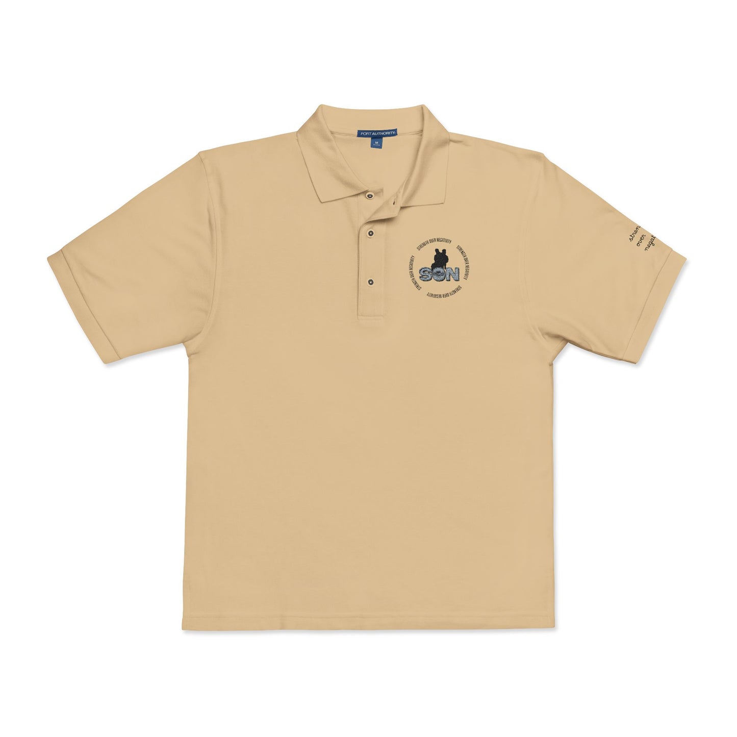 Embroidered 'Sea Captain' Logo Polo Shirt — Nautical Embroidery, Lightweight Men's & Women's Polo