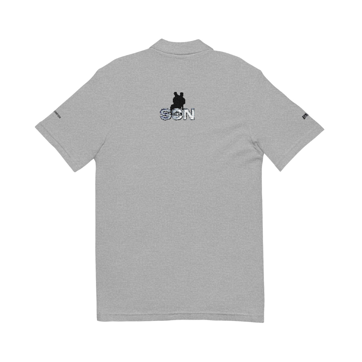 Embroidered 'Ocean' Polo Shirt — Minimal Coastal Logo