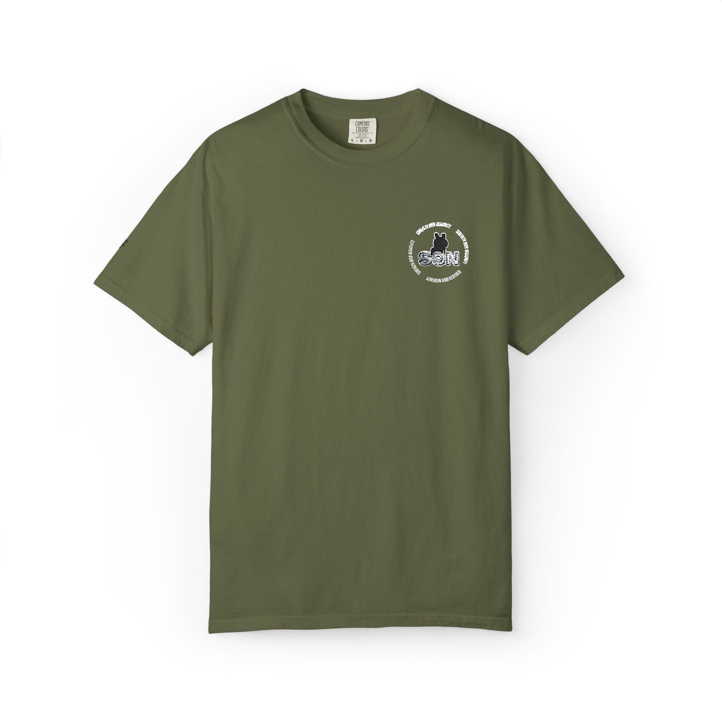 Forest Fox Pocket Tee — White Graphic T-Shirt
