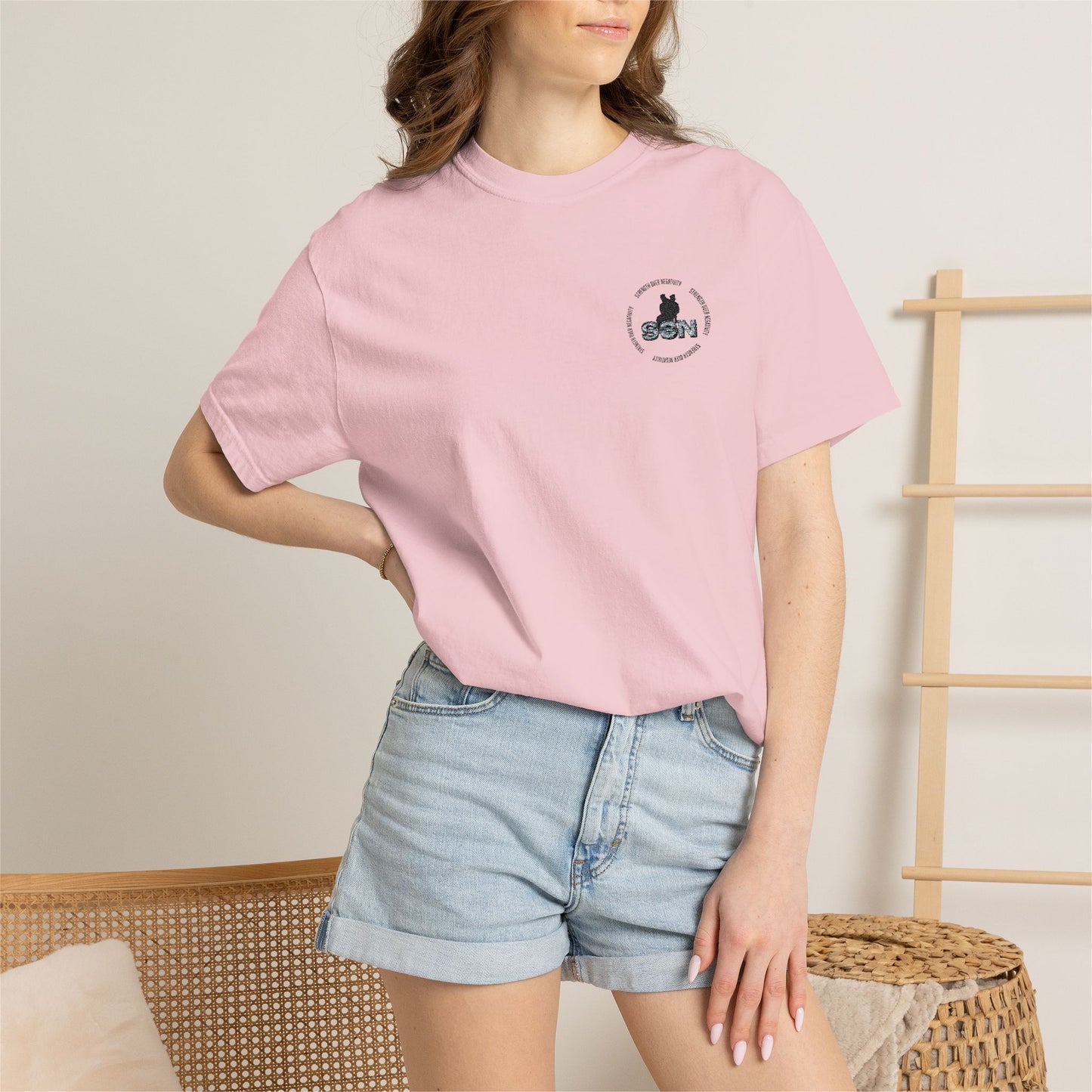 T-Shirt — "Rescue Paw" Small Chest Logo Tee