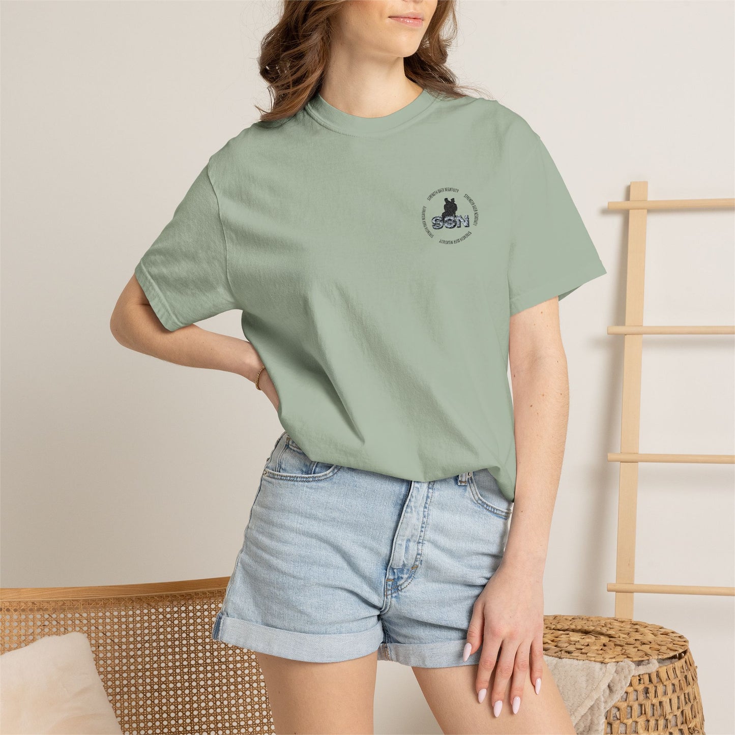 T-Shirt — "Rescue Paw" Small Chest Logo Tee