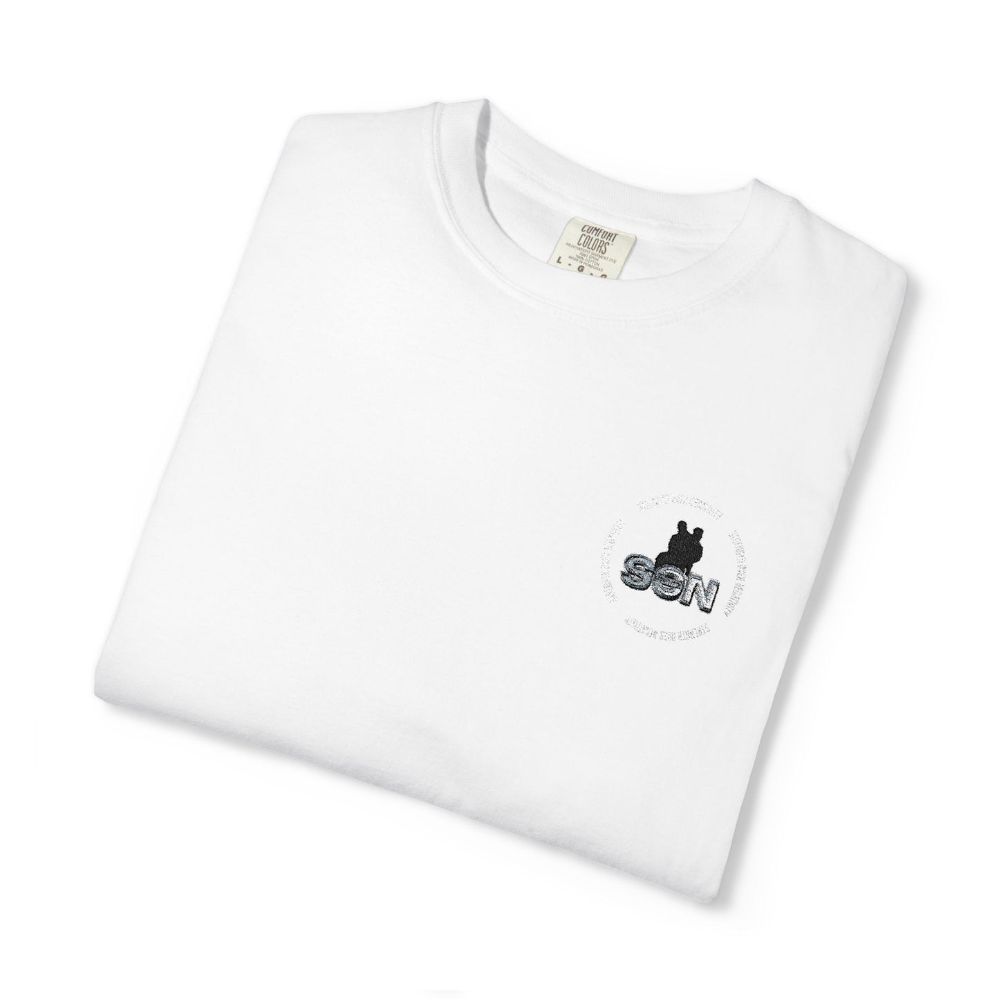 Forest Fox Pocket Tee — White Graphic T-Shirt