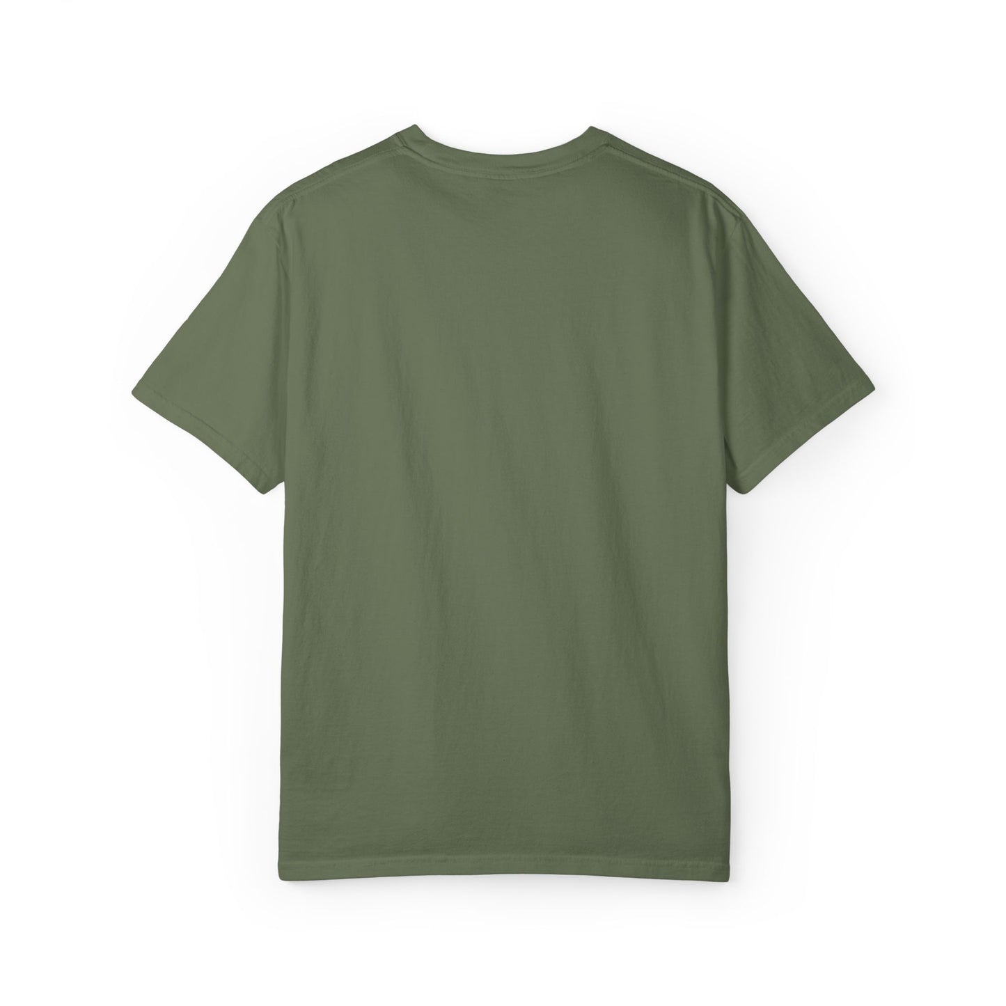 Cat Silhouette Floral Pocket T-Shirt