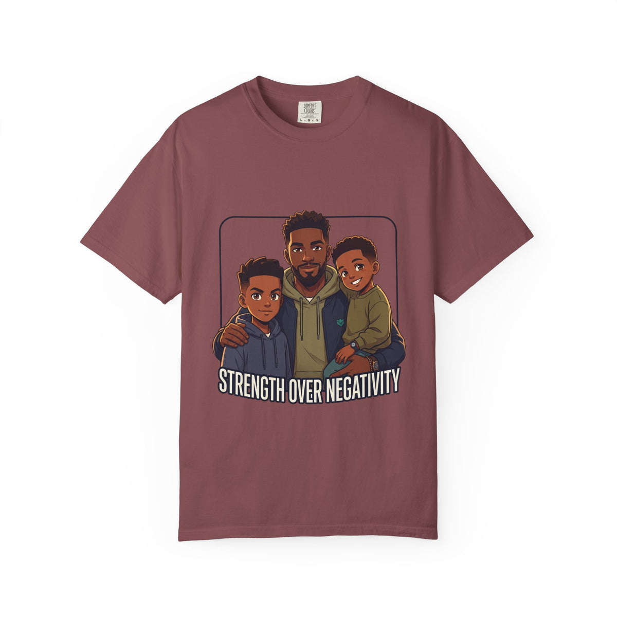 Strength Over Negativity T-Shirt — Father & Sons Inspirational Tee