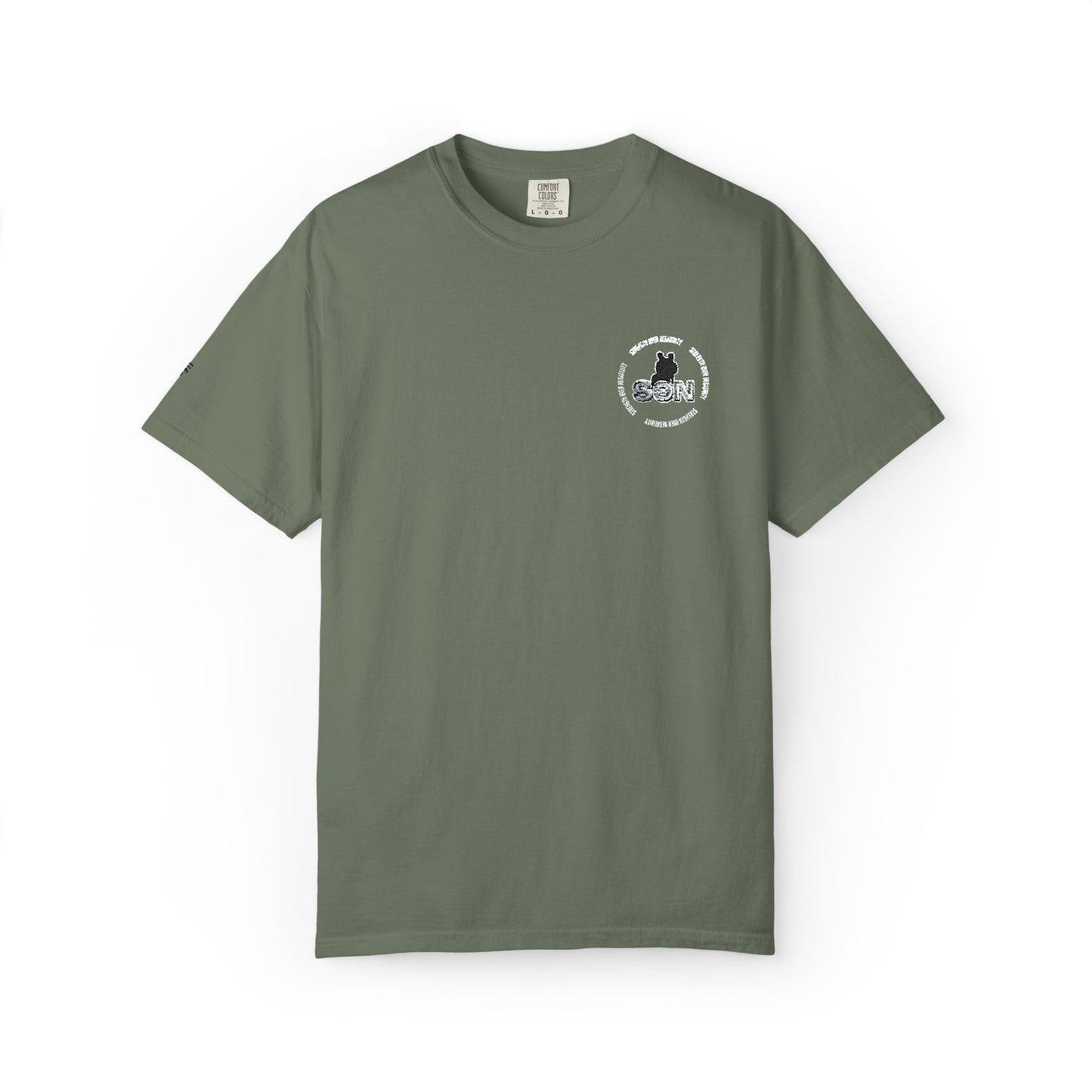 Forest Fox Pocket Tee — White Graphic T-Shirt