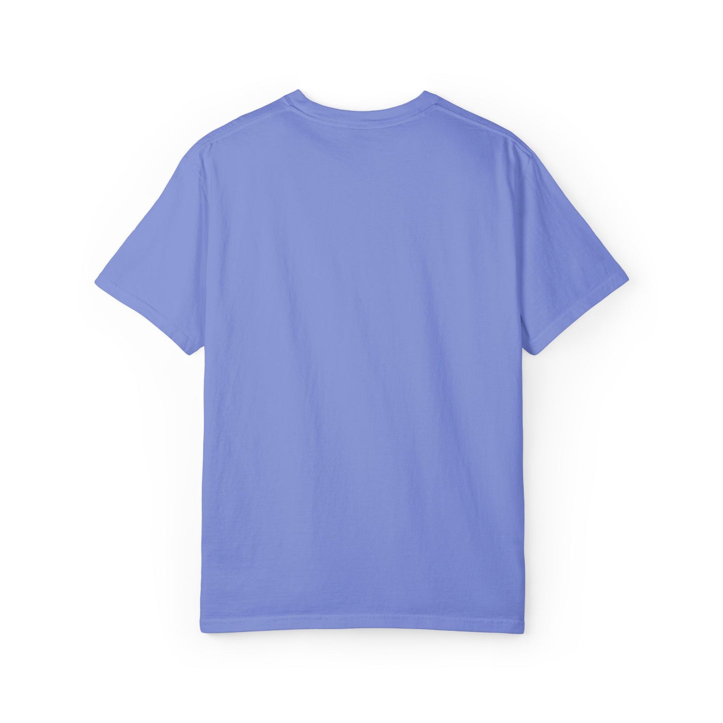 Cat Silhouette Floral Pocket T-Shirt