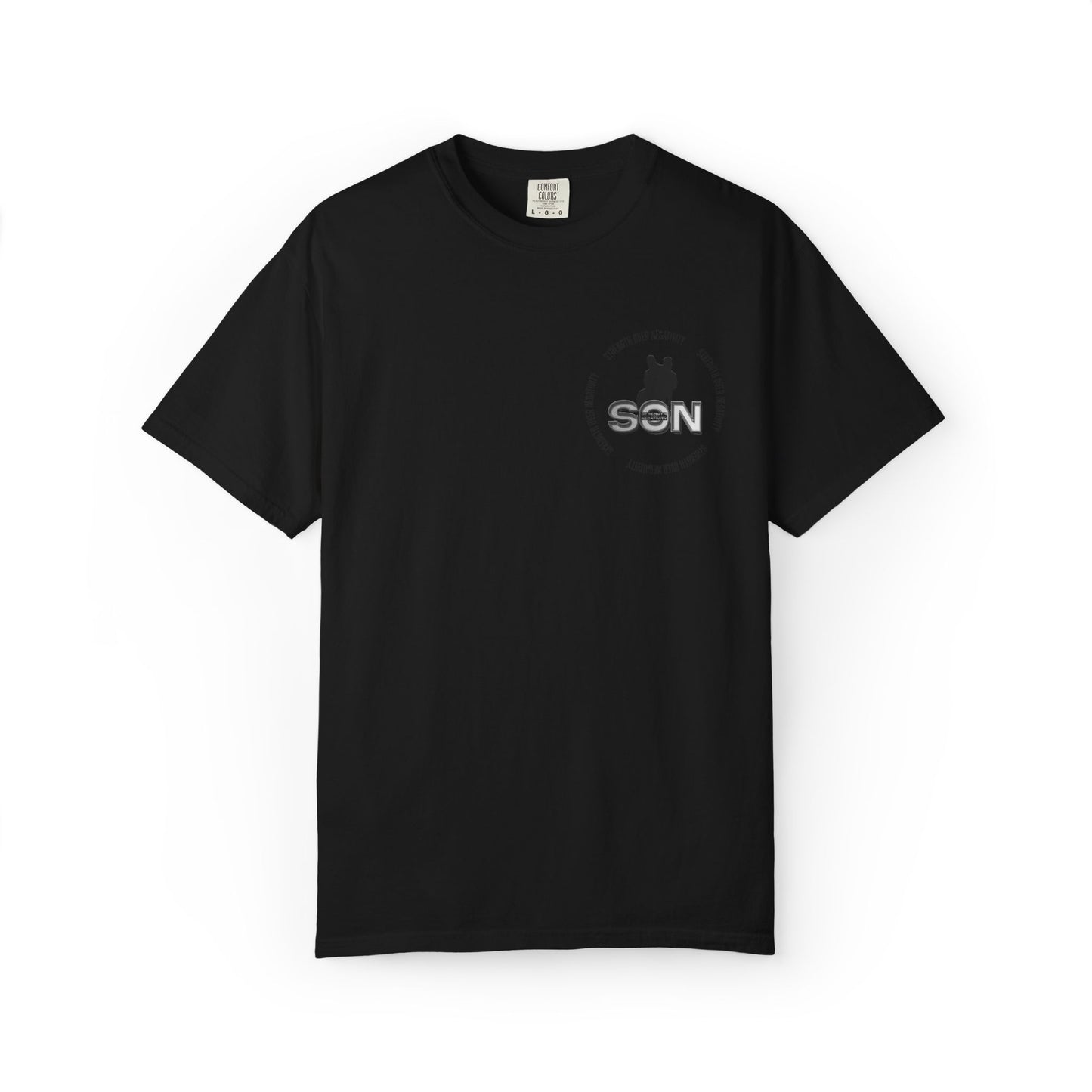 Resilient Protector T-Shirt — Father and Children Hero Graphic Tee