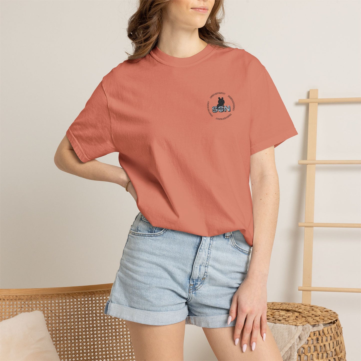 T-Shirt — "Rescue Paw" Small Chest Logo Tee