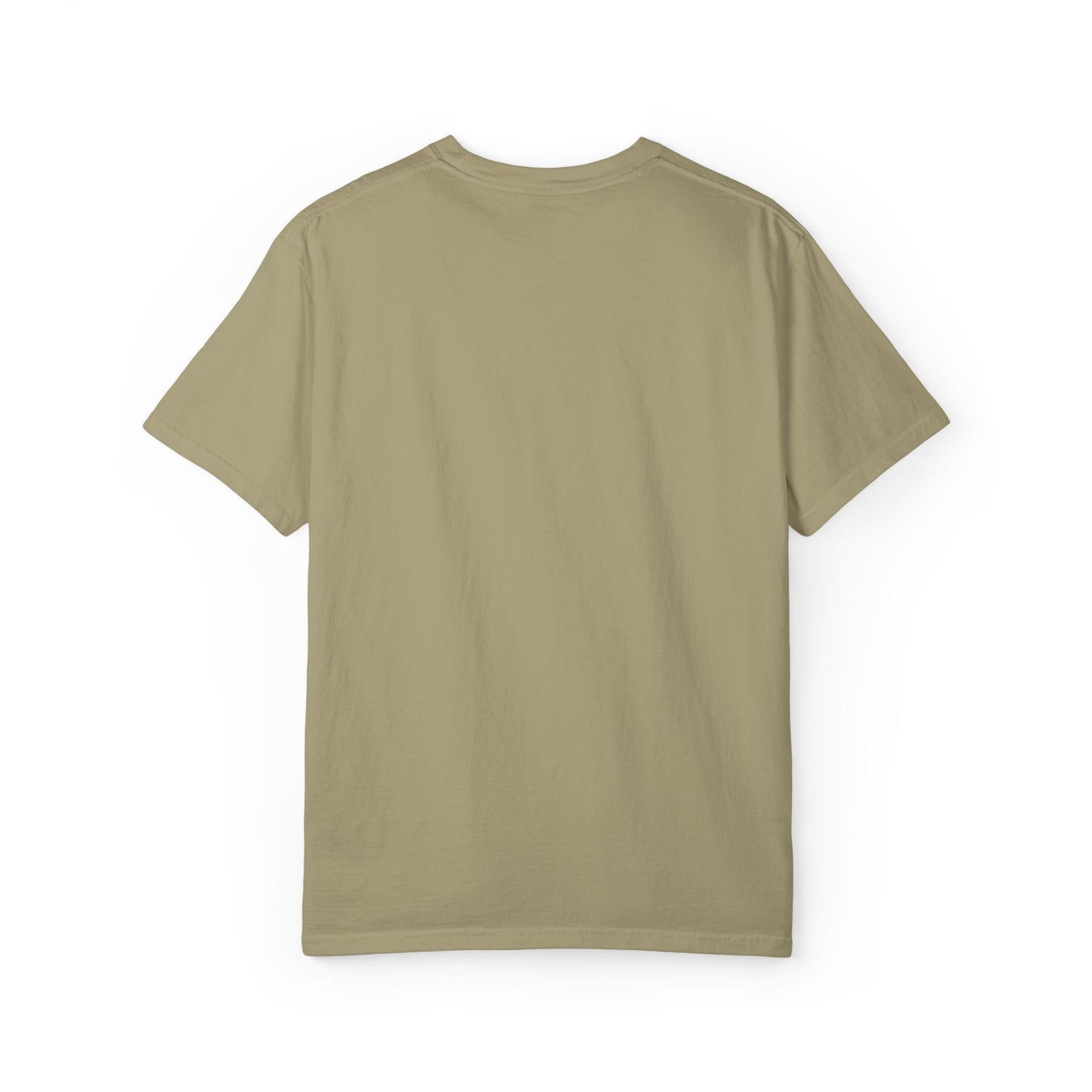 Cat Silhouette Floral Pocket T-Shirt
