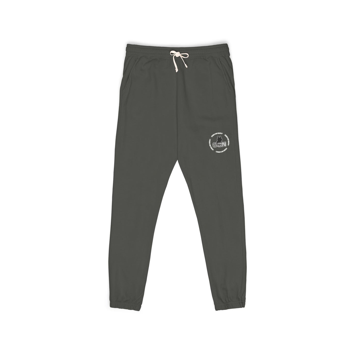 Unisex Garment-Dyed Fleece Sweatpants