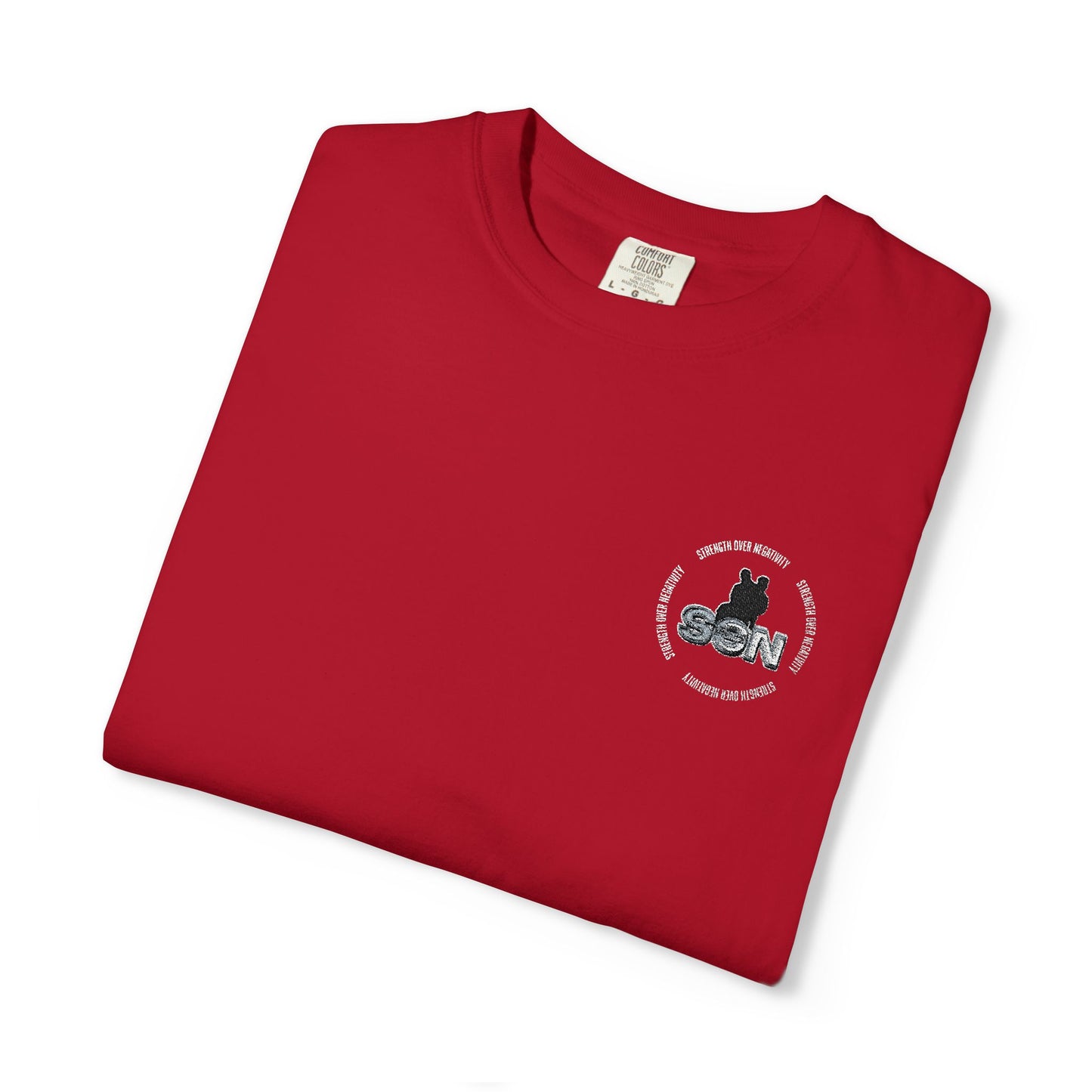 Cat Silhouette Floral Pocket T-Shirt