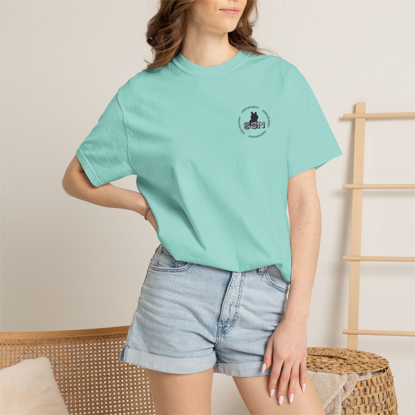 T-Shirt — "Rescue Paw" Small Chest Logo Tee