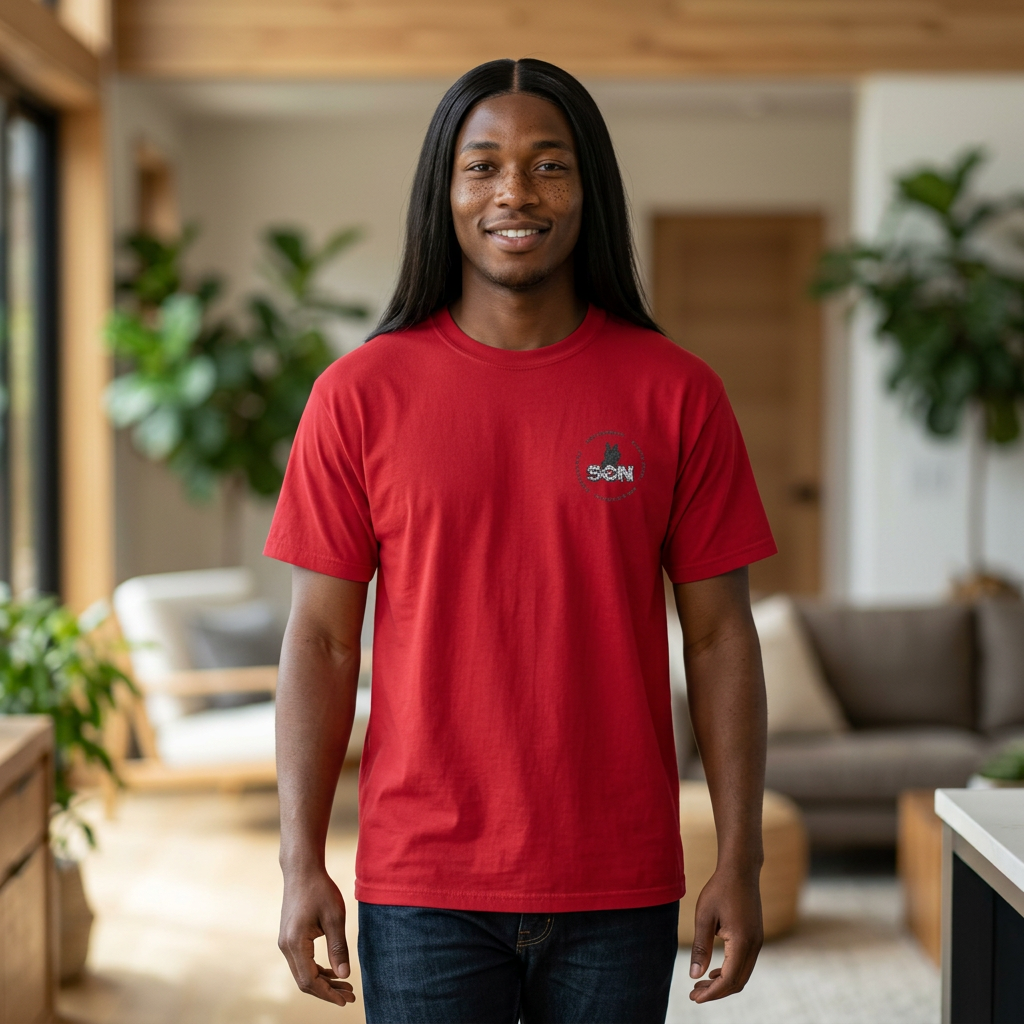 T-Shirt — "Rescue Paw" Small Chest Logo Tee