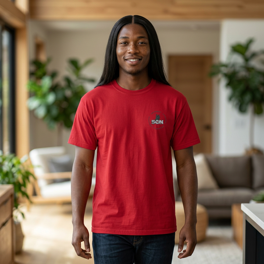 T-Shirt — "Rescue Paw" Small Chest Logo Tee