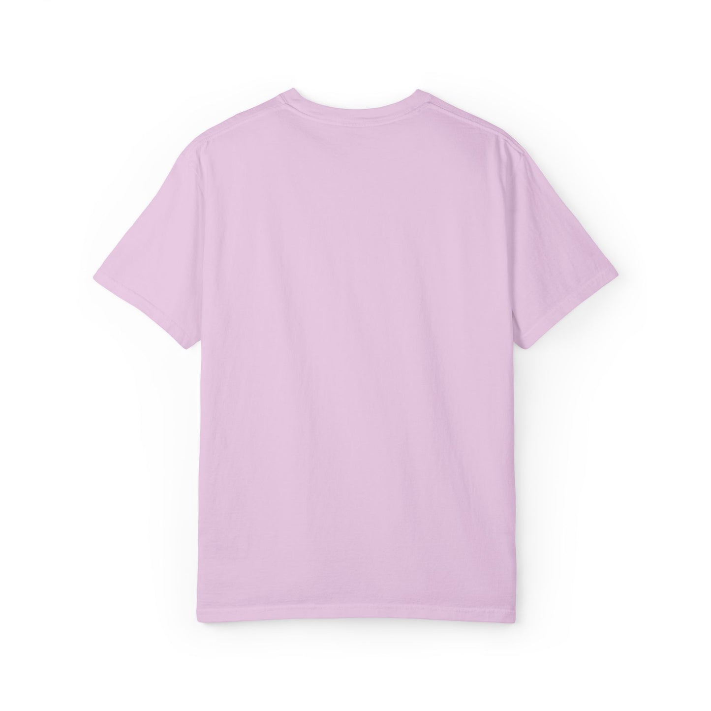 Cat Silhouette Floral Pocket T-Shirt