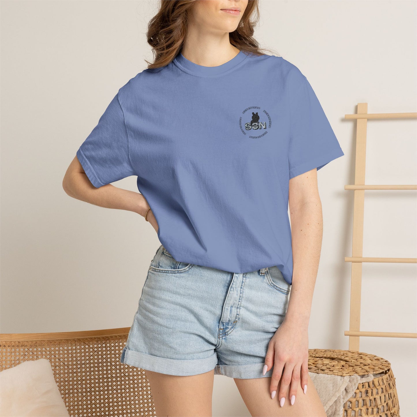 T-Shirt — "Rescue Paw" Small Chest Logo Tee
