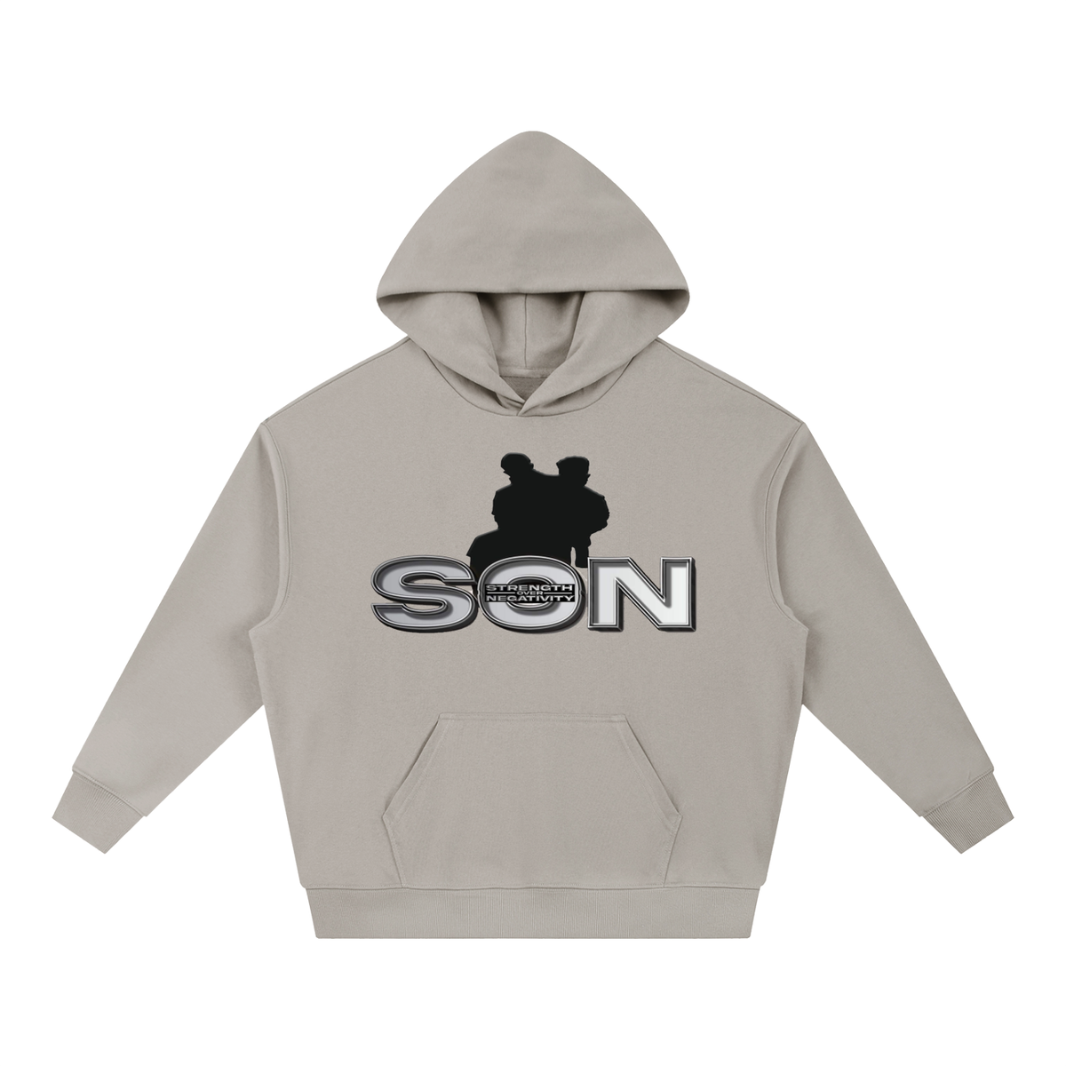 Essential Boxy Heavyweight Drop-Shoulder Hoodie