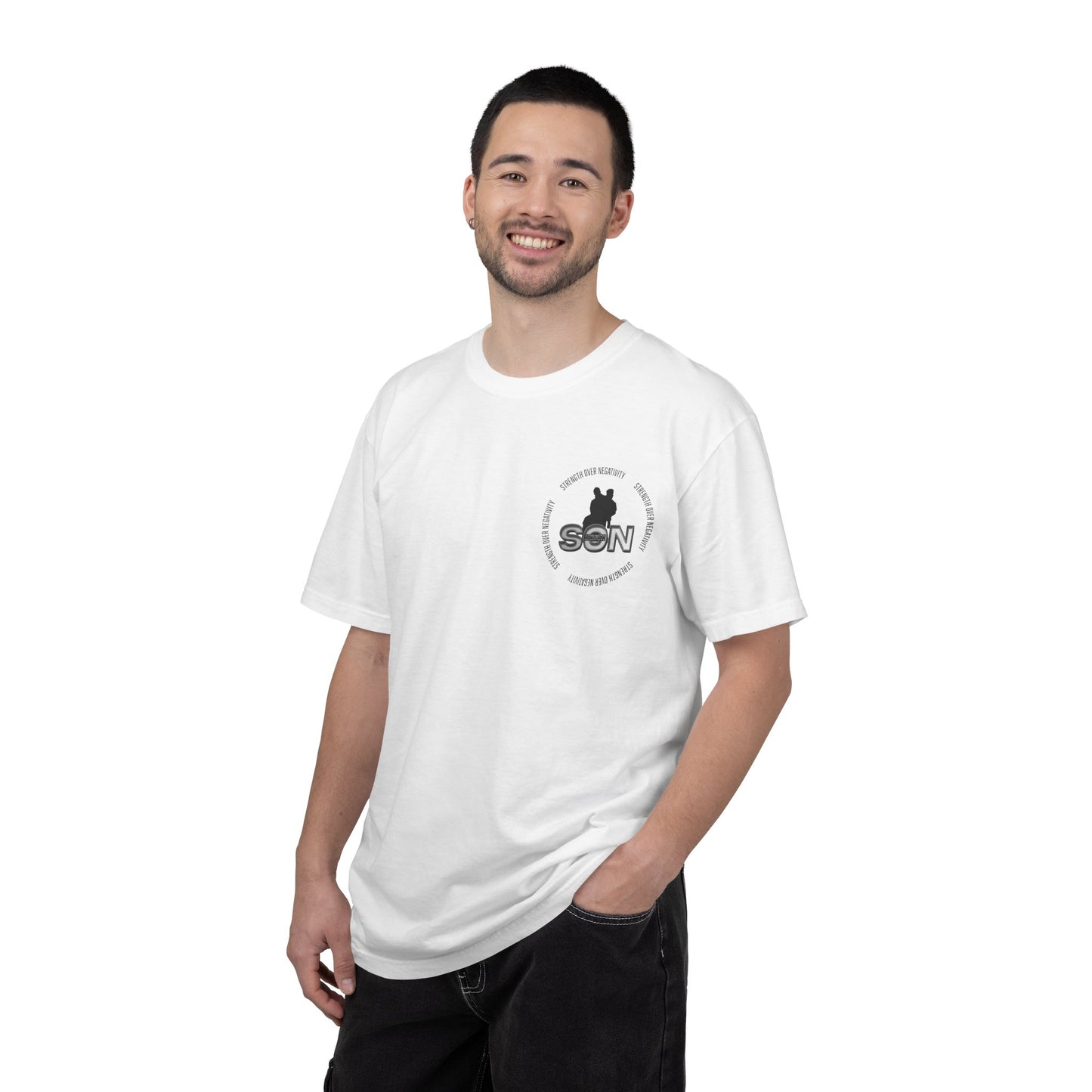 Resilient Protector T-Shirt — Father and Children Hero Graphic Tee