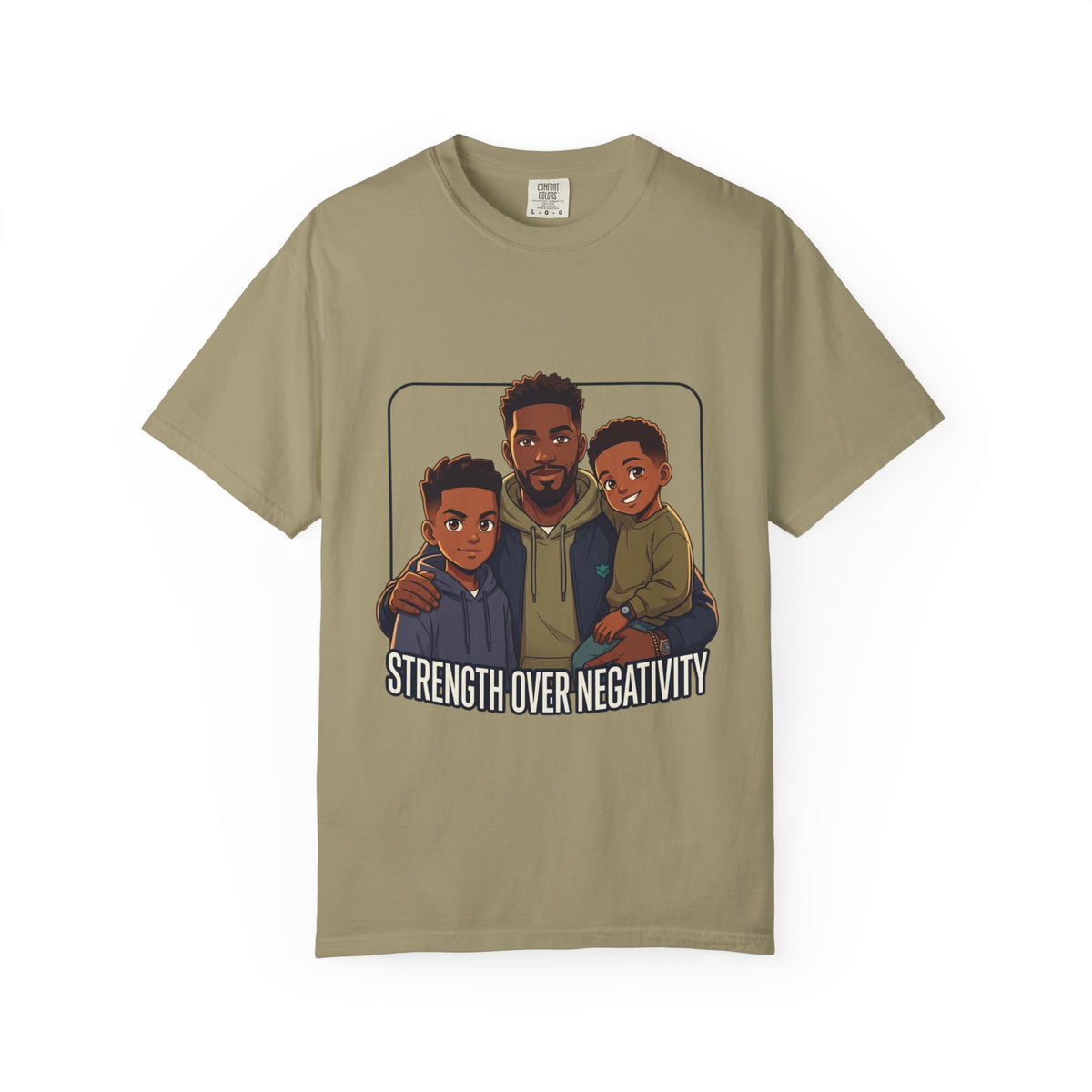 Strength Over Negativity T-Shirt — Father & Sons Inspirational Tee