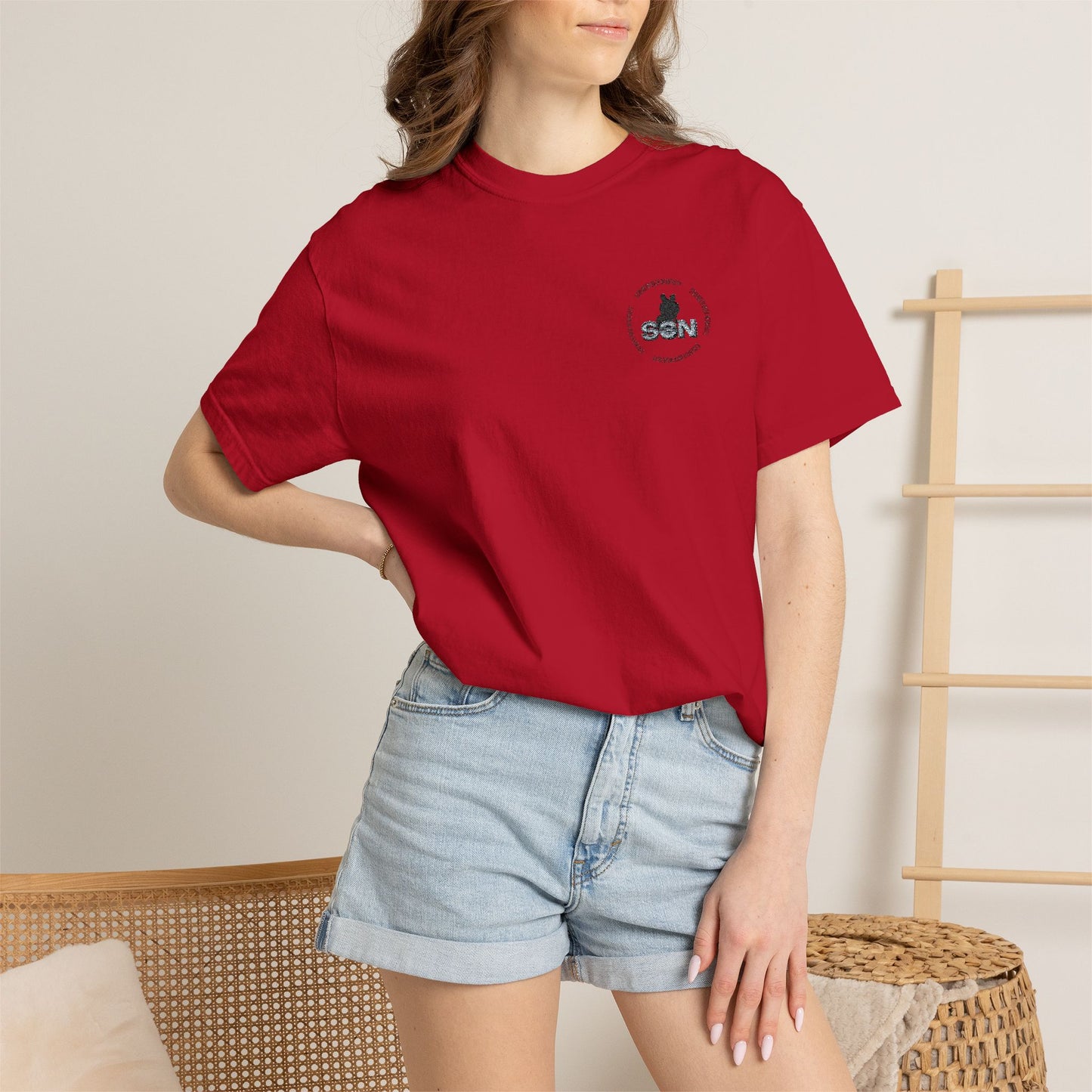 T-Shirt — "Rescue Paw" Small Chest Logo Tee