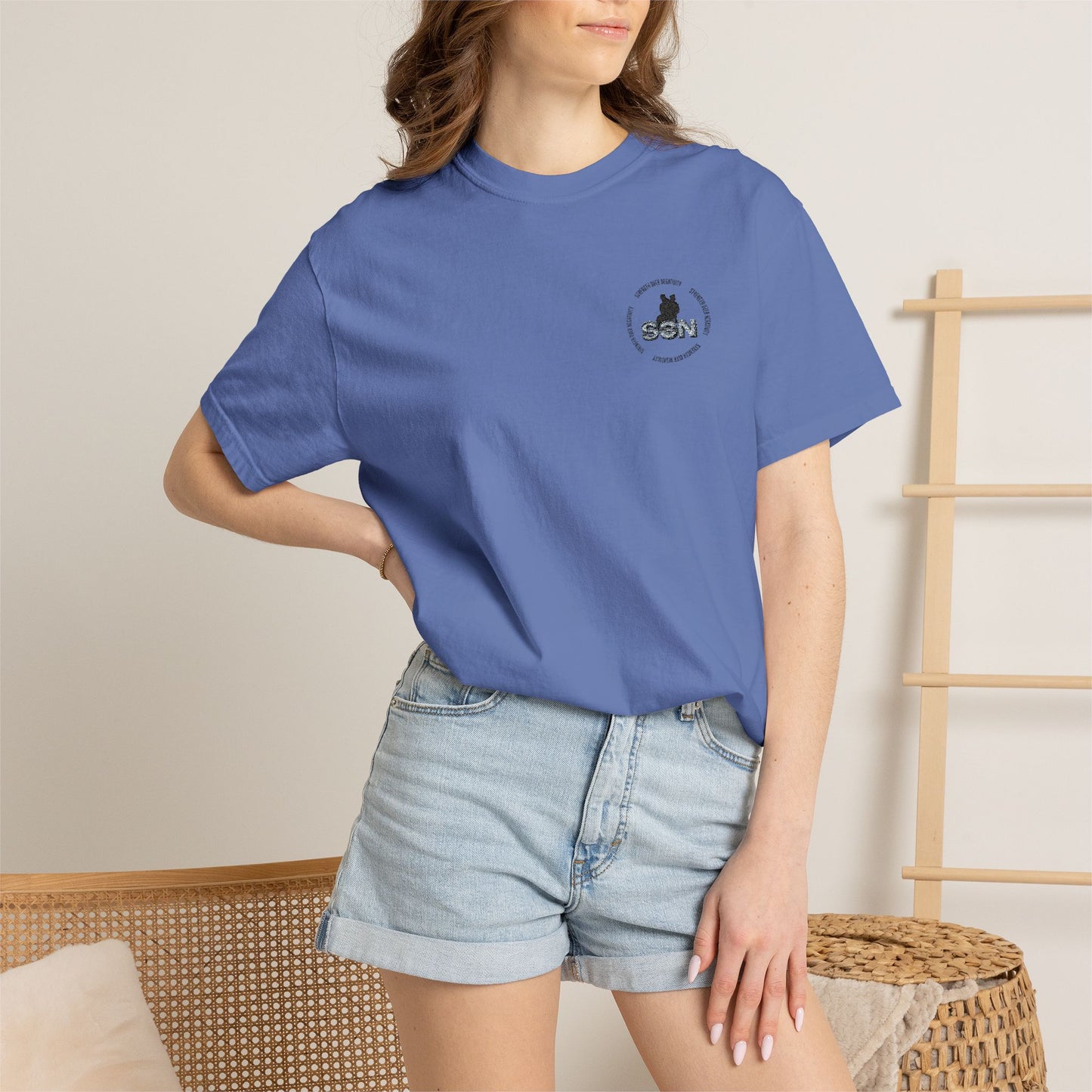 T-Shirt — "Rescue Paw" Small Chest Logo Tee