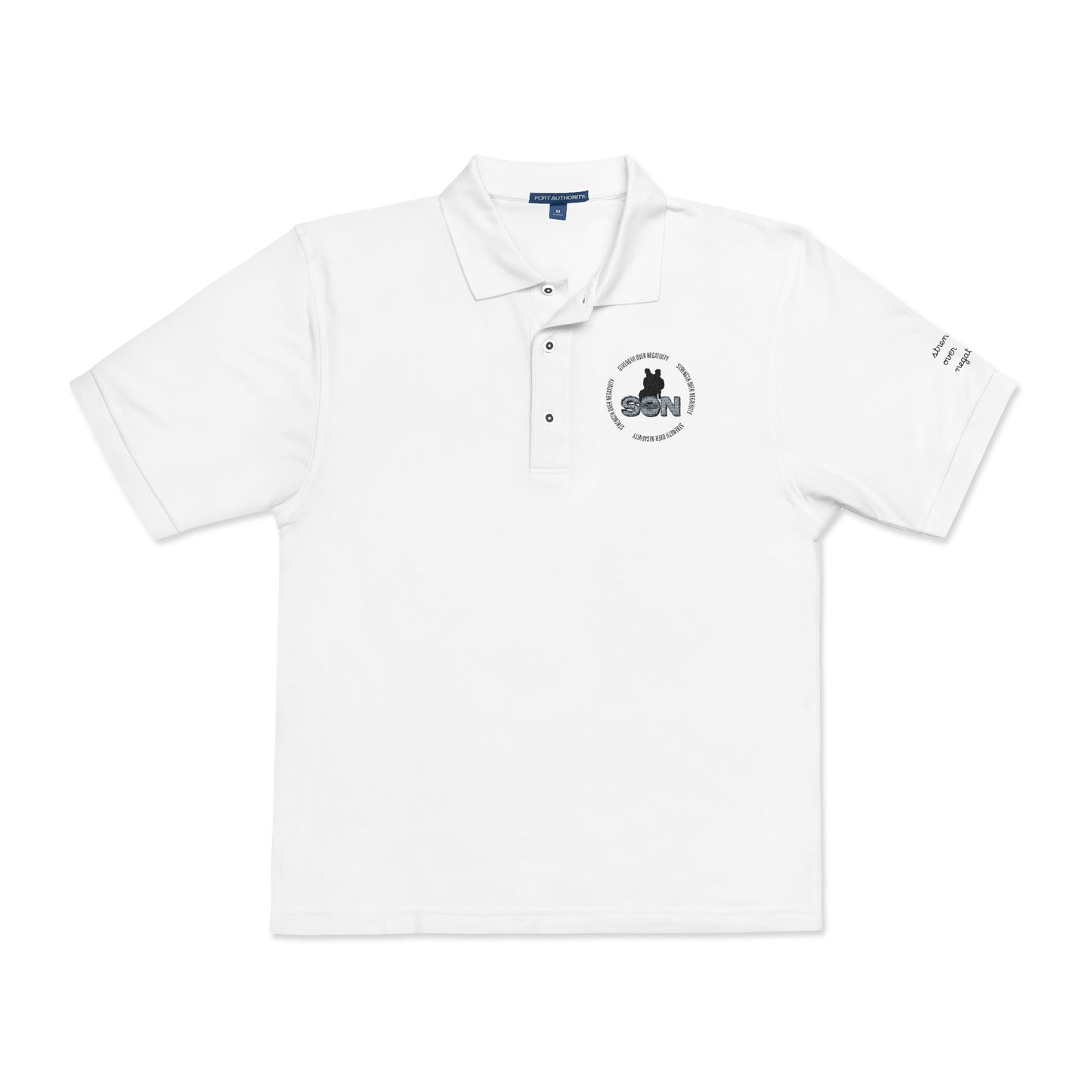 Embroidered 'Sea Captain' Logo Polo Shirt — Nautical Embroidery, Lightweight Men's & Women's Polo