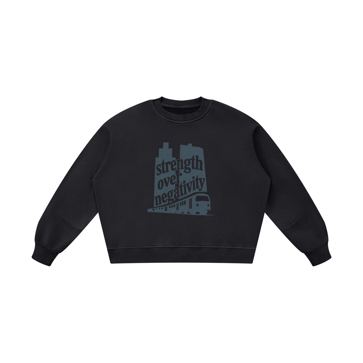 Unisex Boxy Vintage Washed Sweatshirt