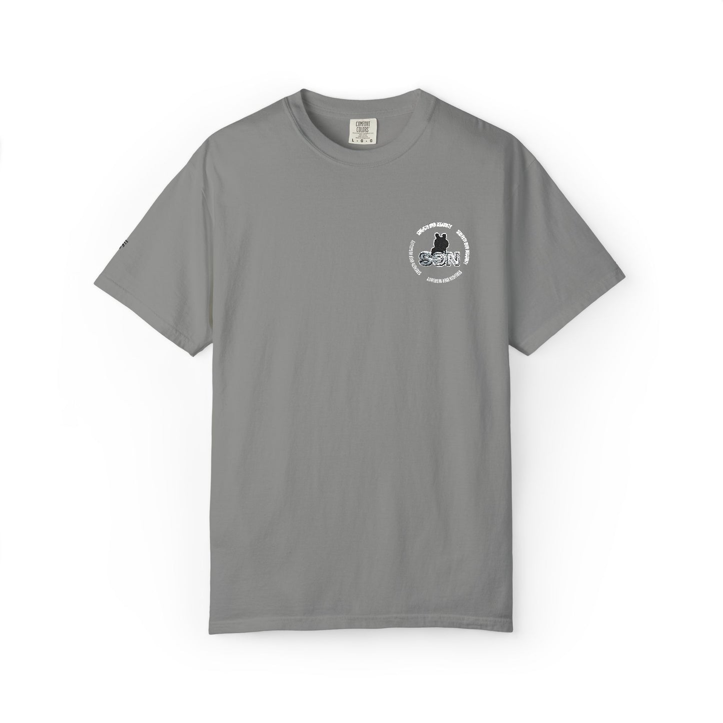 Forest Fox Pocket Tee — White Graphic T-Shirt
