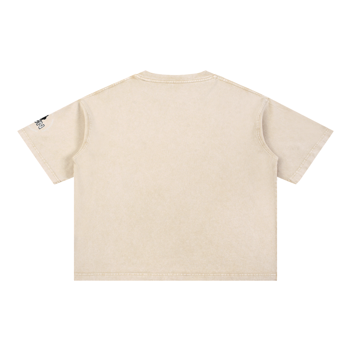 Mineral Wash Boxy Cotton T-Shirt