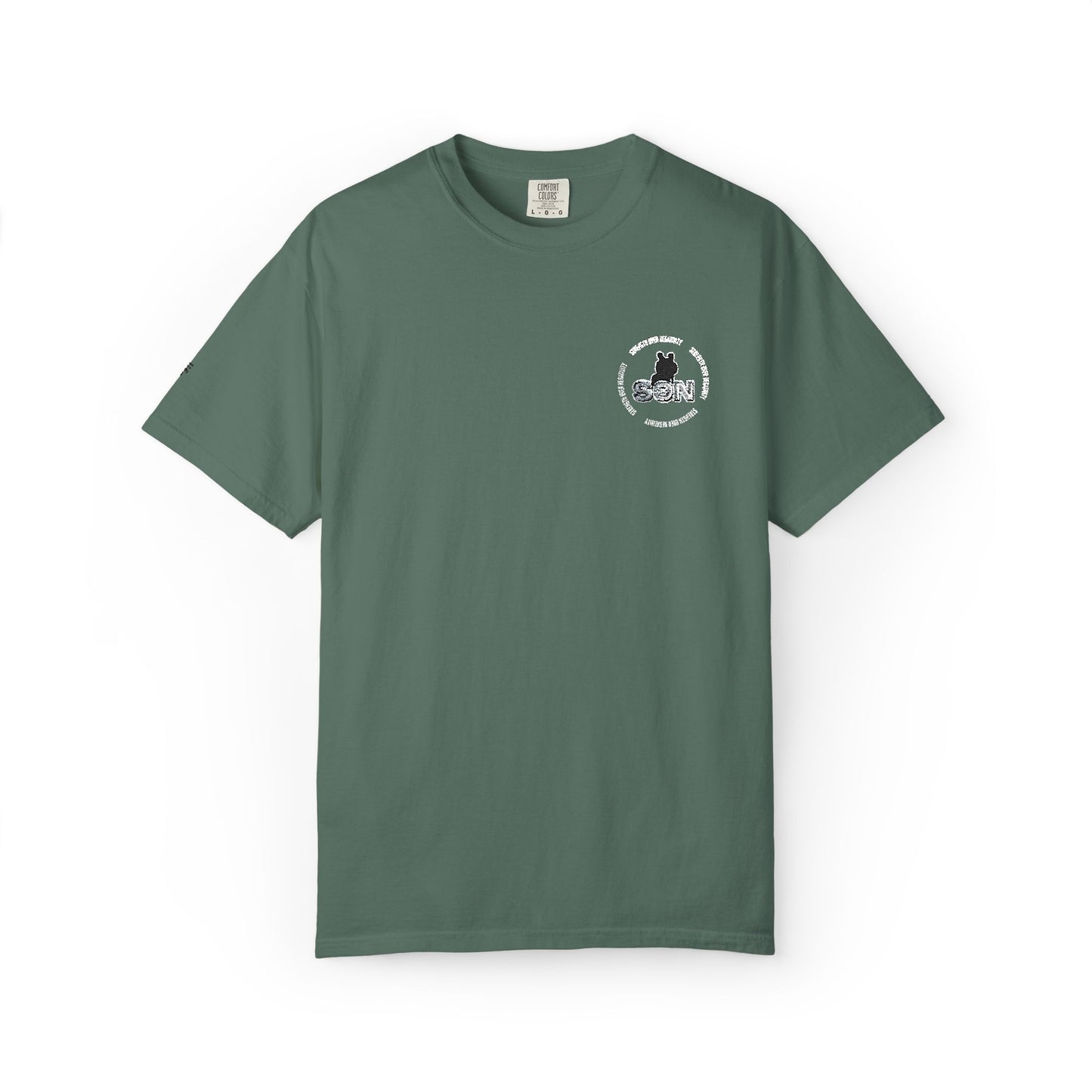 Forest Fox Pocket Tee — White Graphic T-Shirt
