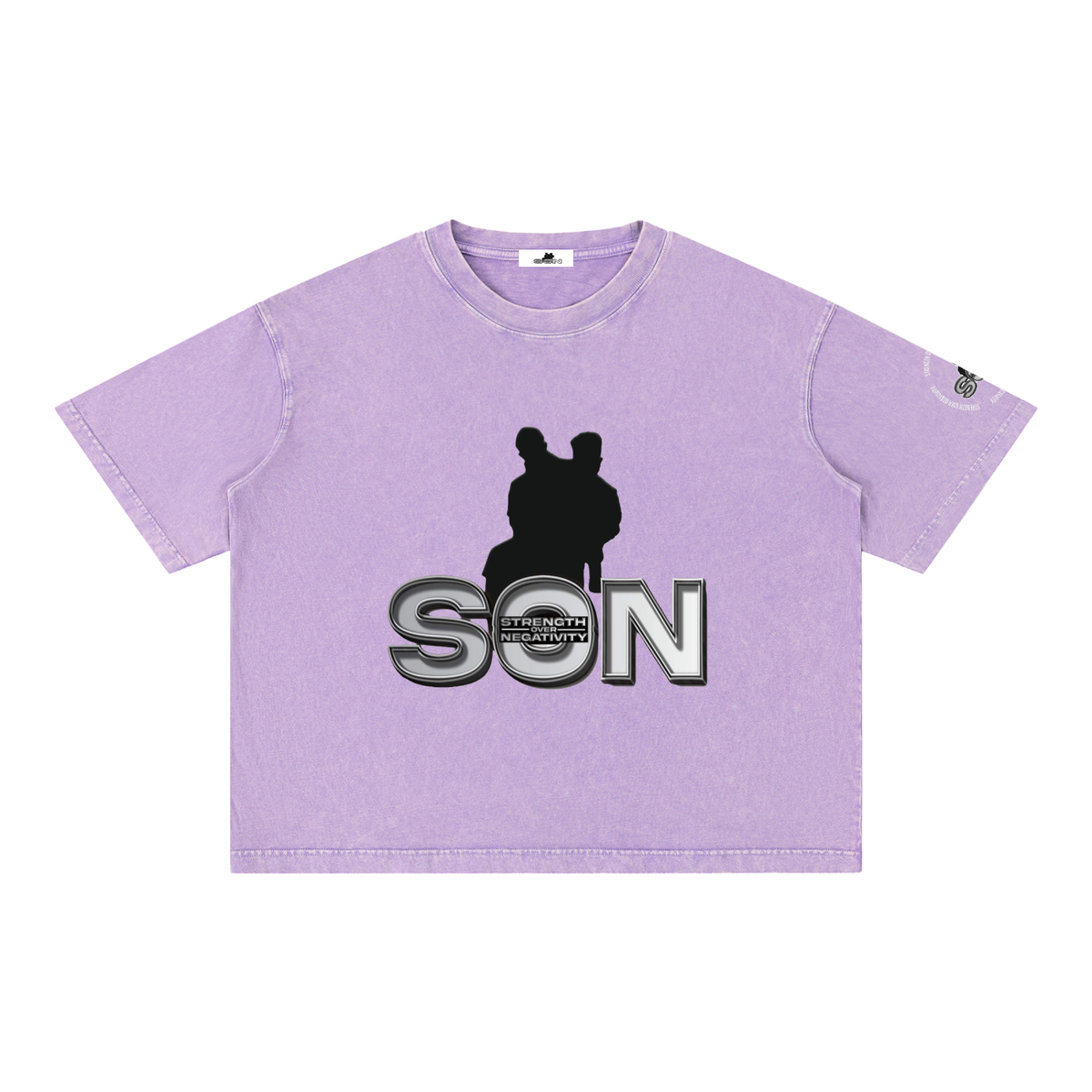 Mineral Wash Boxy Cotton T-Shirt