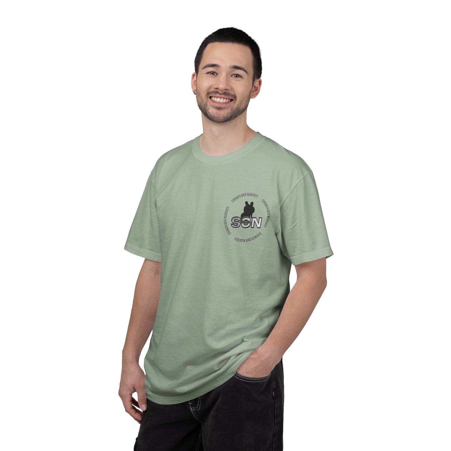 Resilient Protector T-Shirt — Father and Children Hero Graphic Tee