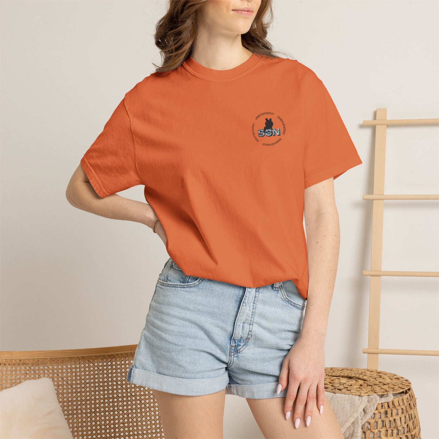 T-Shirt — "Rescue Paw" Small Chest Logo Tee