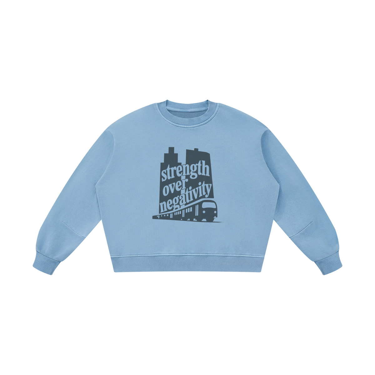 Unisex Boxy Vintage Washed Sweatshirt