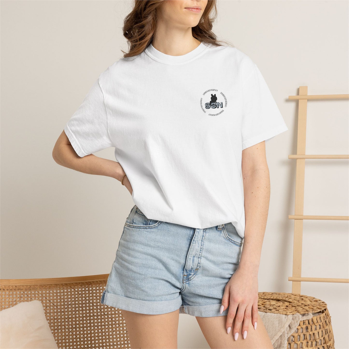 T-Shirt — "Rescue Paw" Small Chest Logo Tee