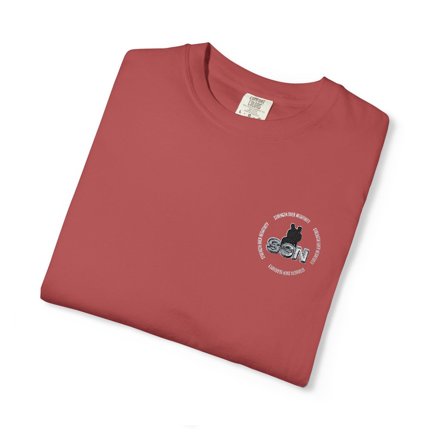Cat Silhouette Floral Pocket T-Shirt