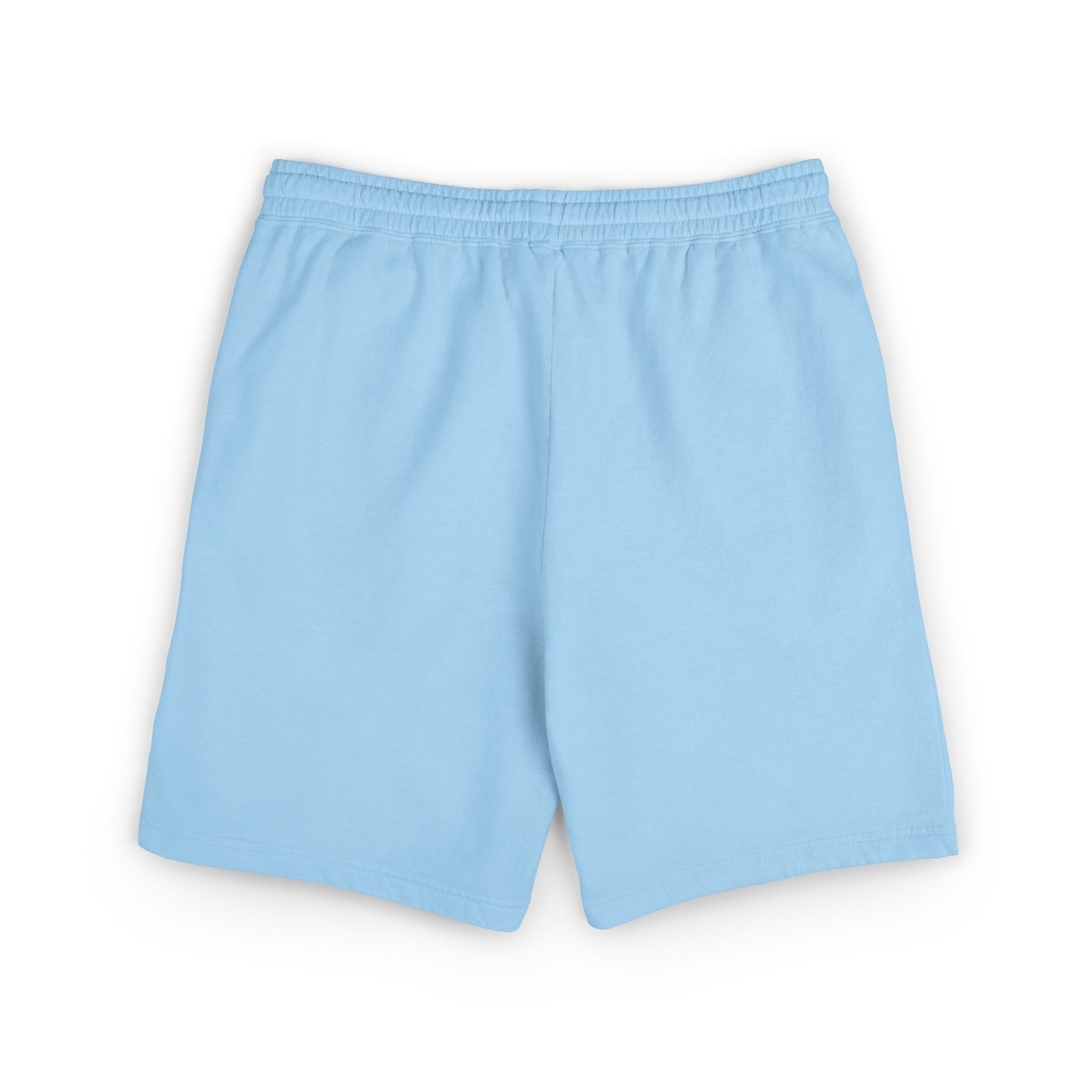 Lightweight Fleece Sweat Shorts — Minimal Logo Casual Lounge Shorts