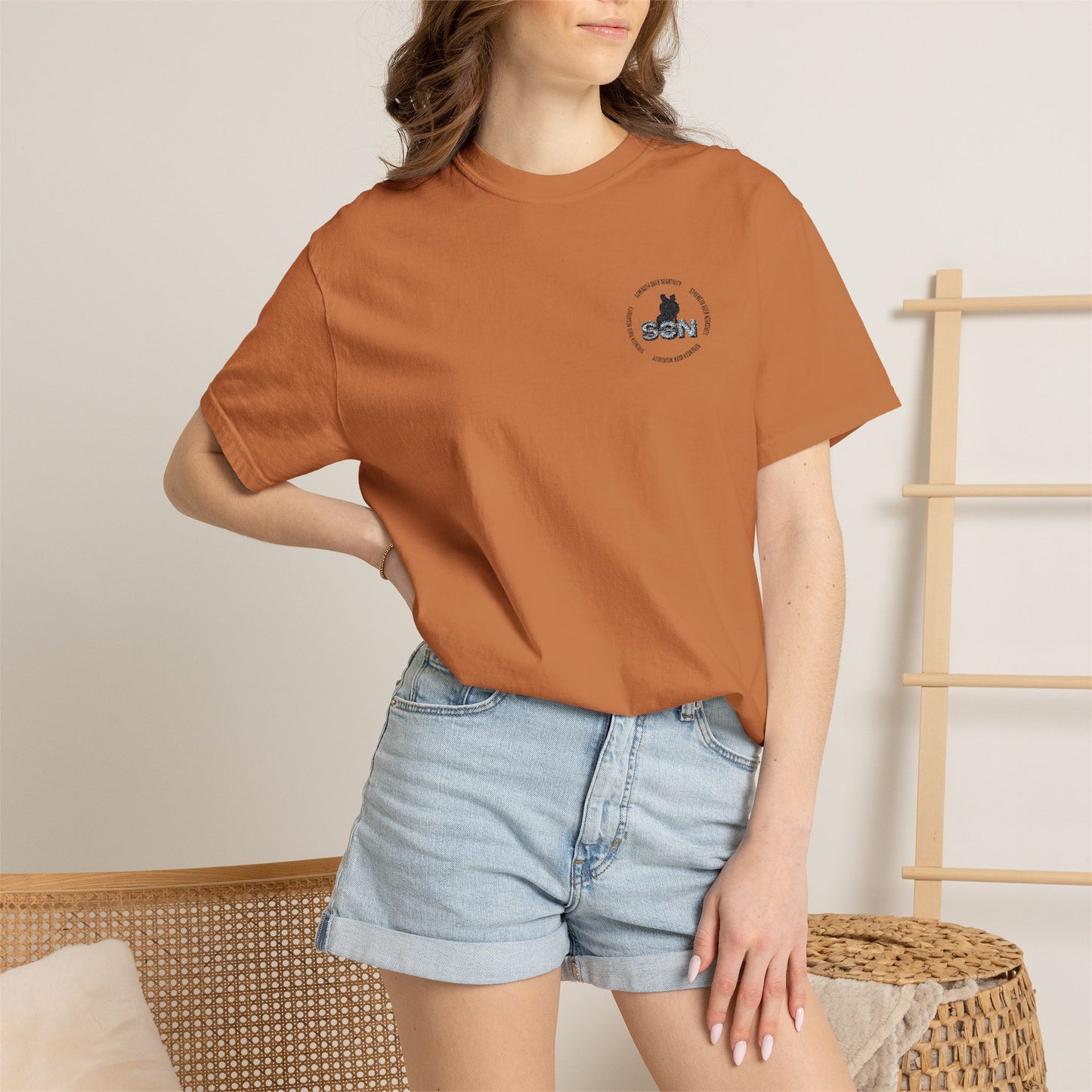 T-Shirt — "Rescue Paw" Small Chest Logo Tee