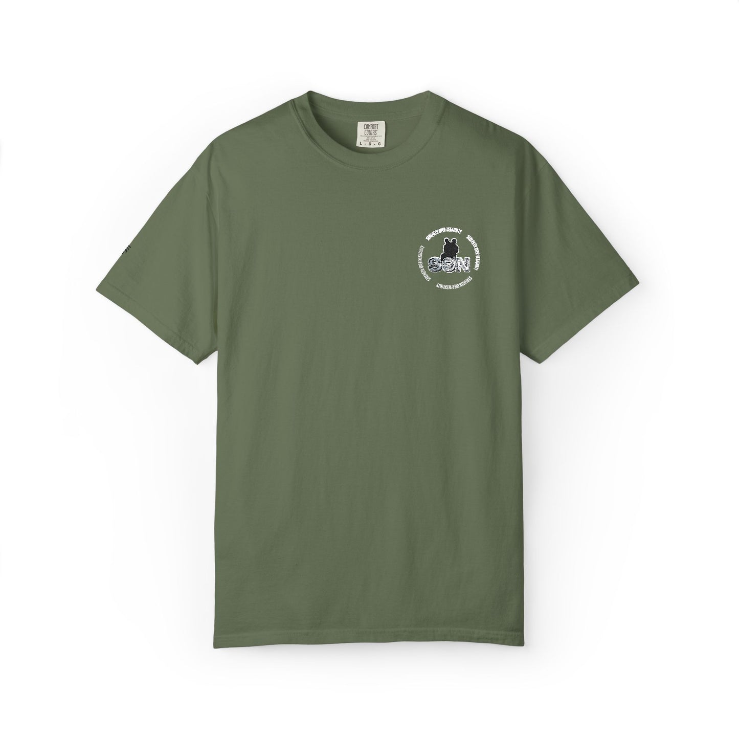 Forest Fox Pocket Tee — White Graphic T-Shirt