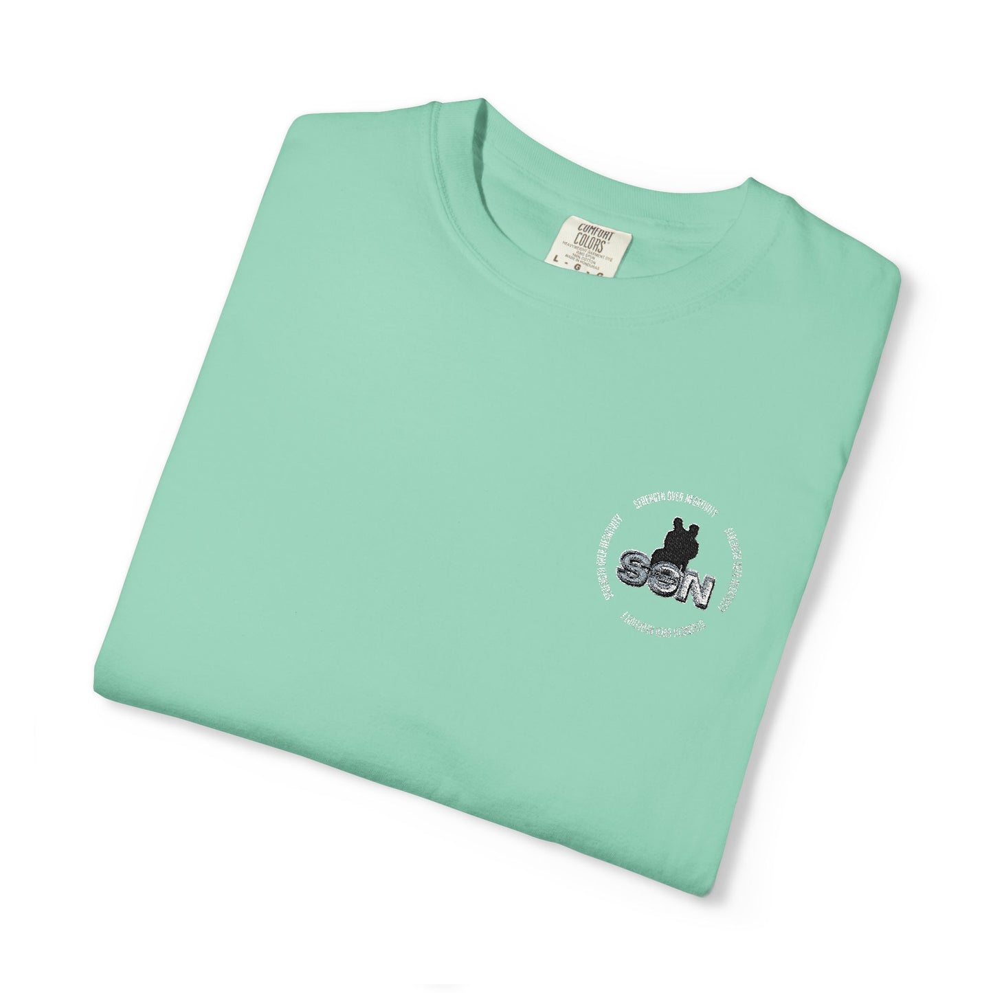 Forest Fox Pocket Tee — White Graphic T-Shirt