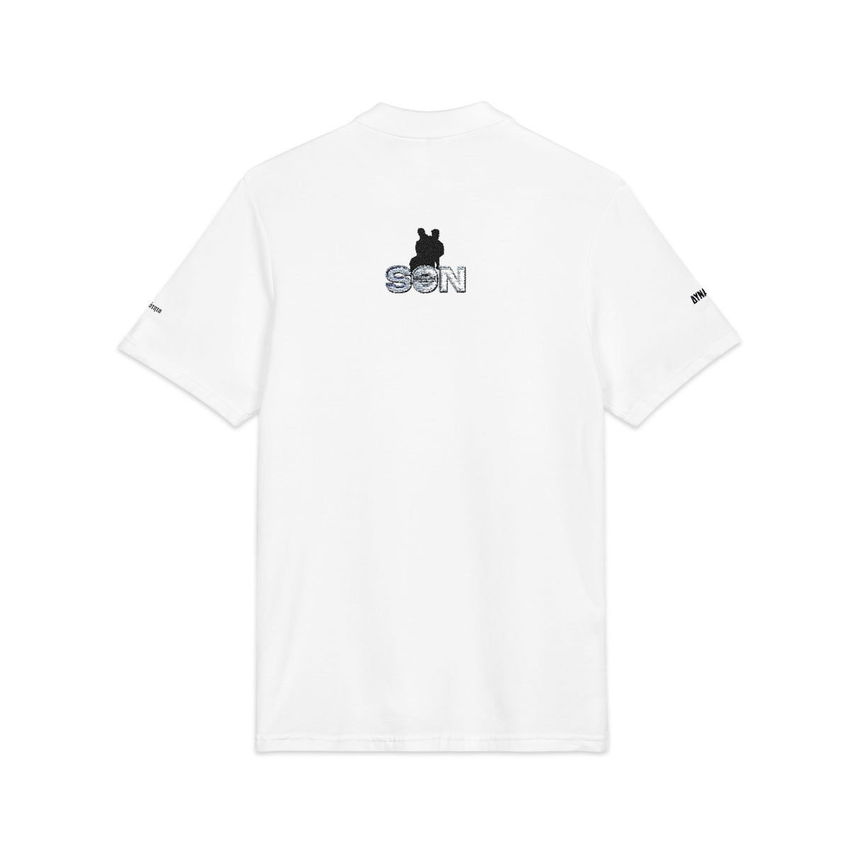 Embroidered 'Ocean' Polo Shirt — Minimal Coastal Logo