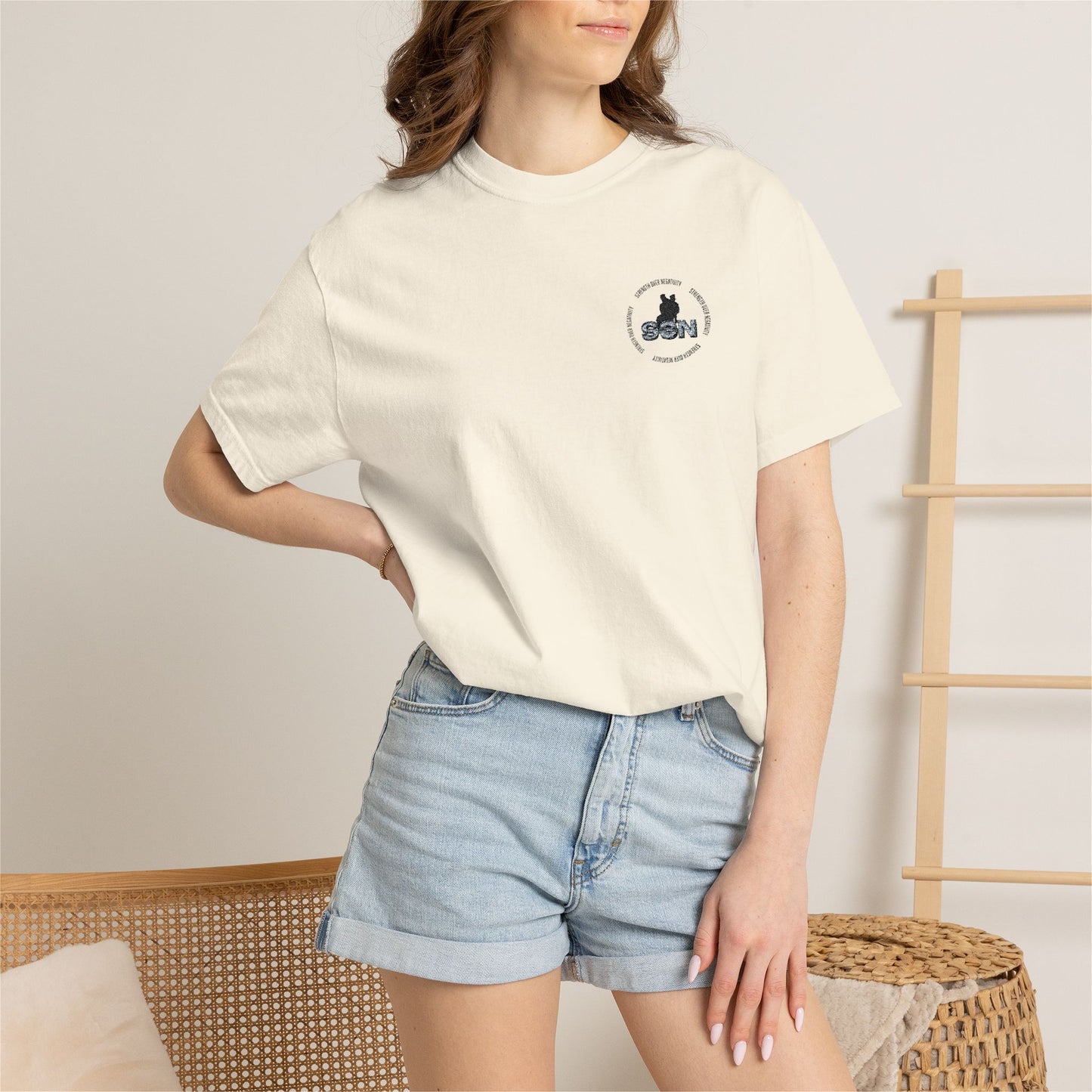 T-Shirt — "Rescue Paw" Small Chest Logo Tee
