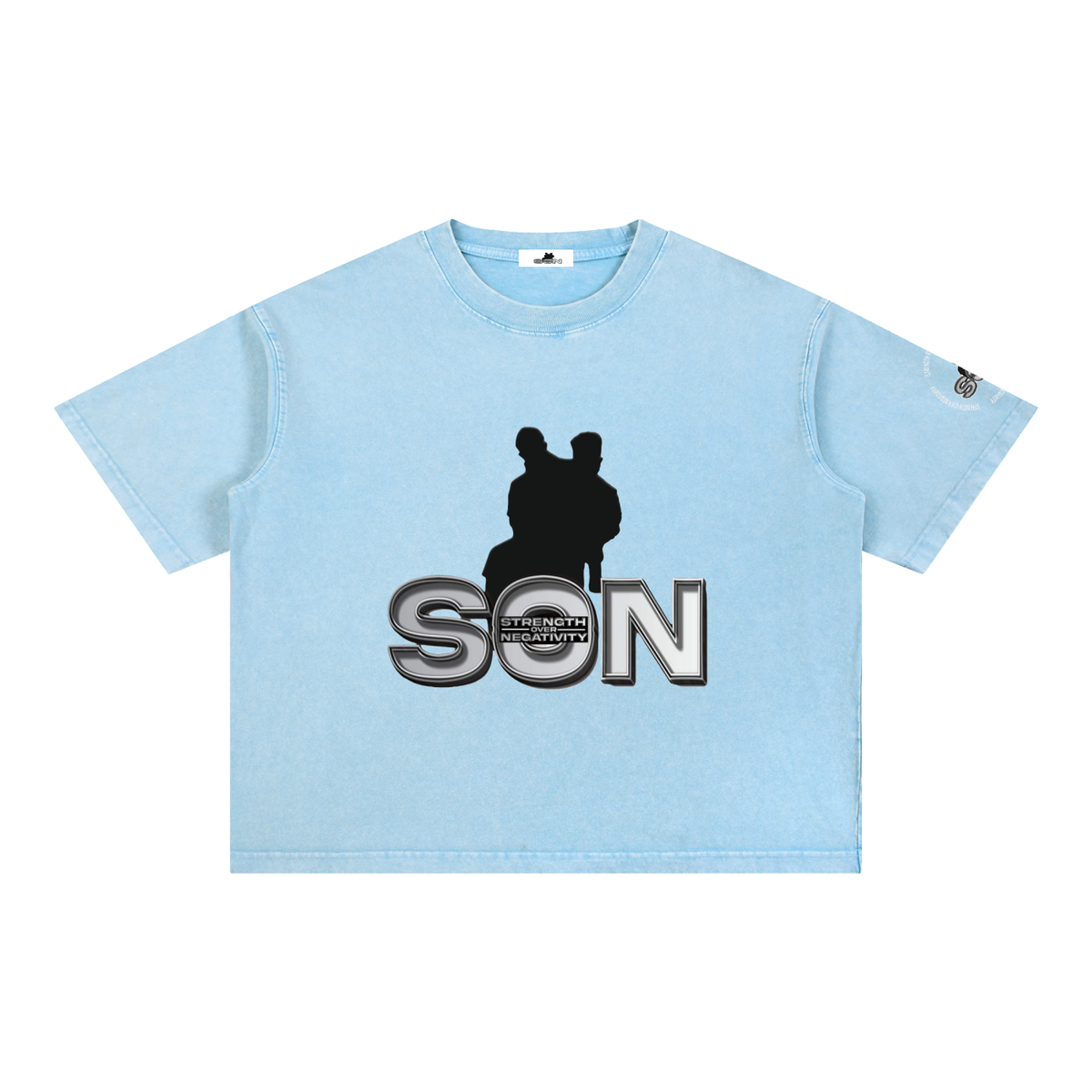 Mineral Wash Boxy Cotton T-Shirt
